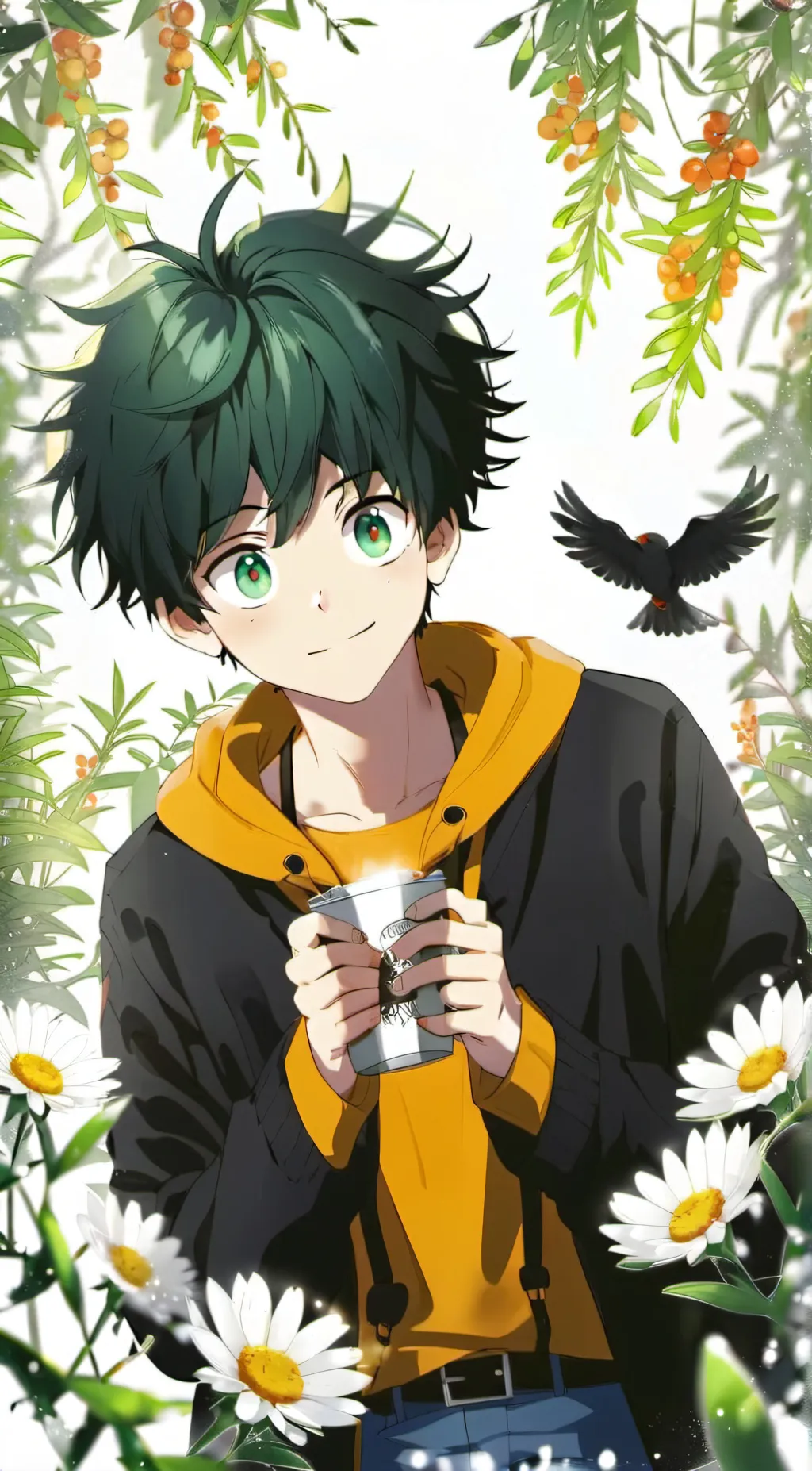 ai character: Izuku Midoriya background
