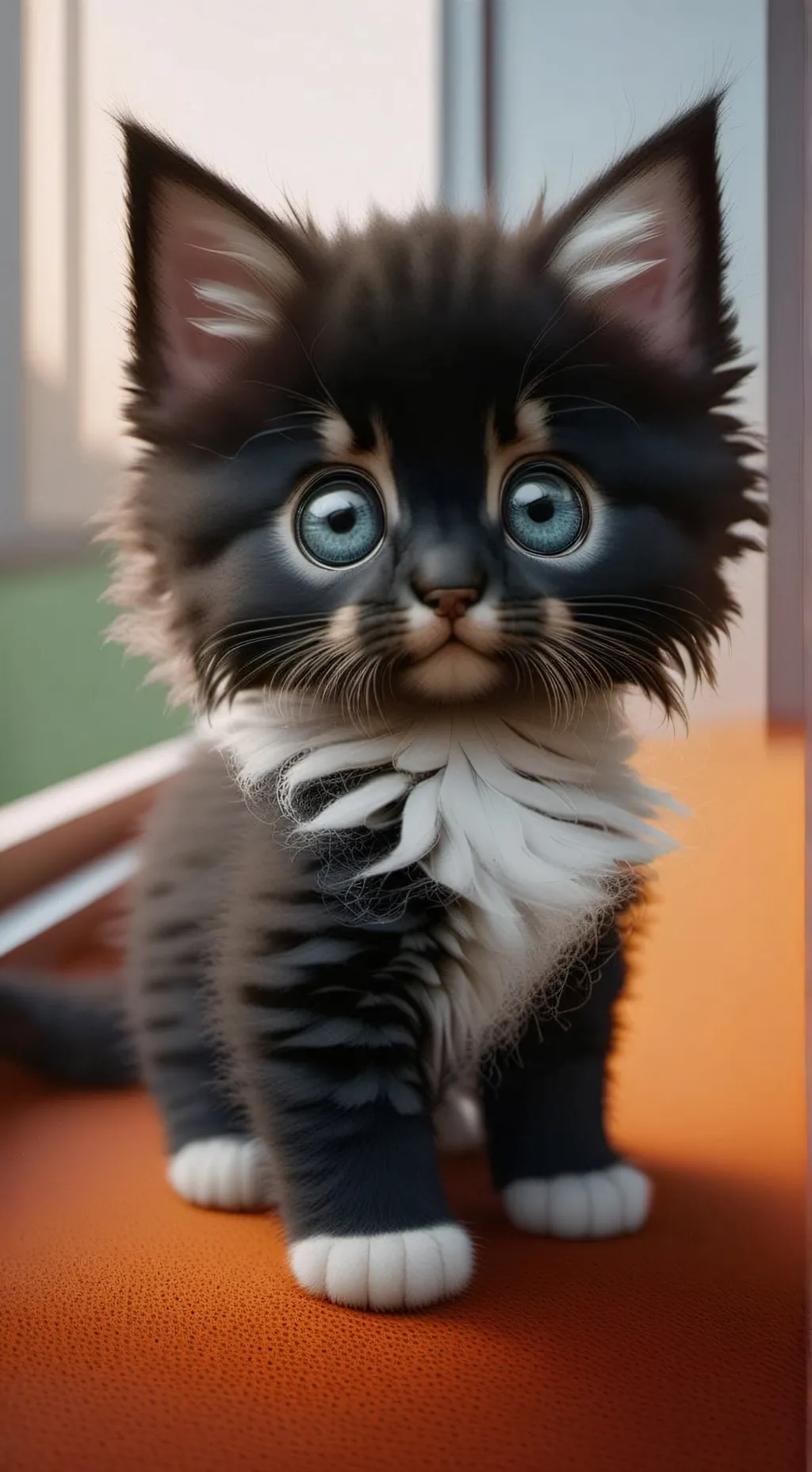 ai character: cat background