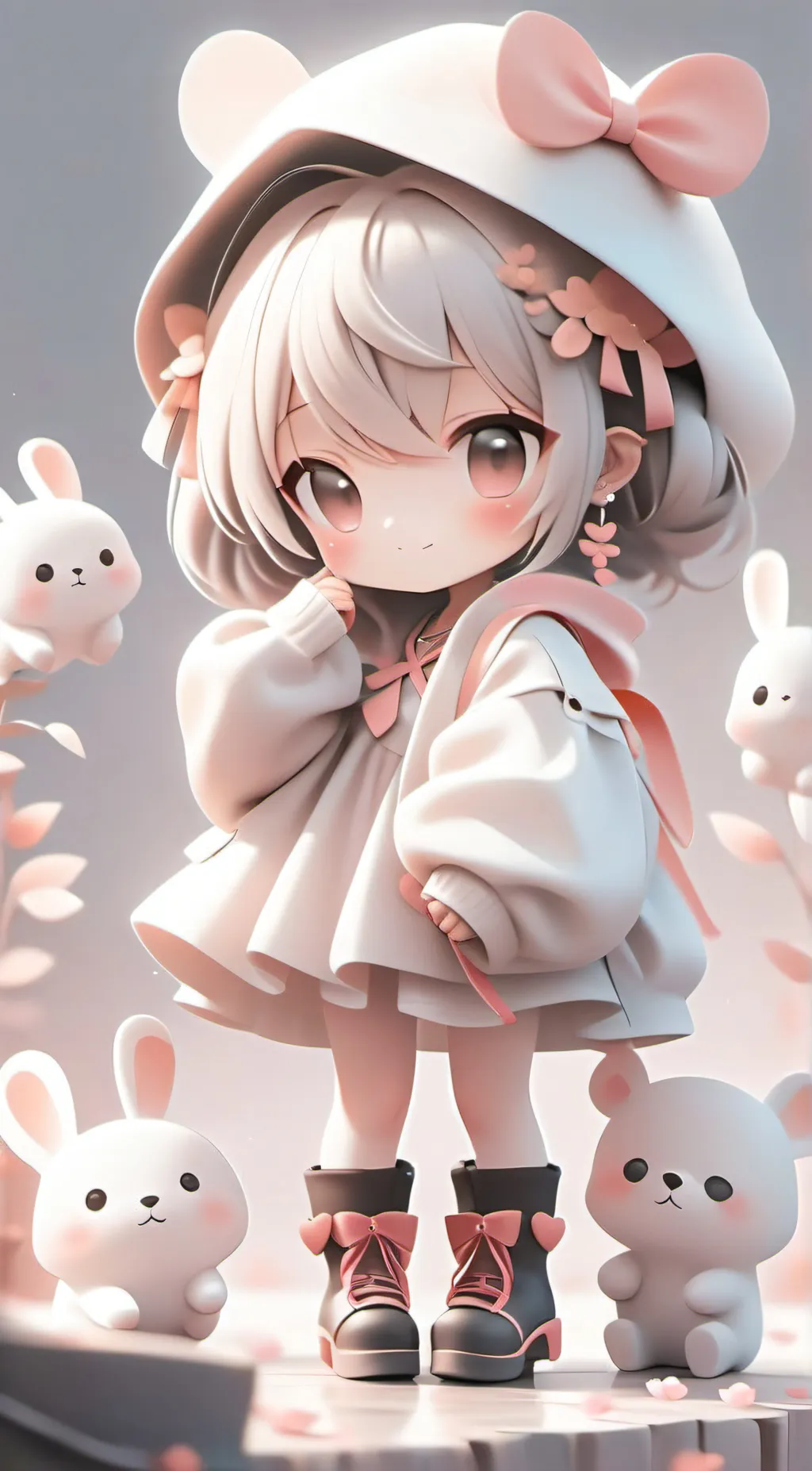 ai character: Lily background