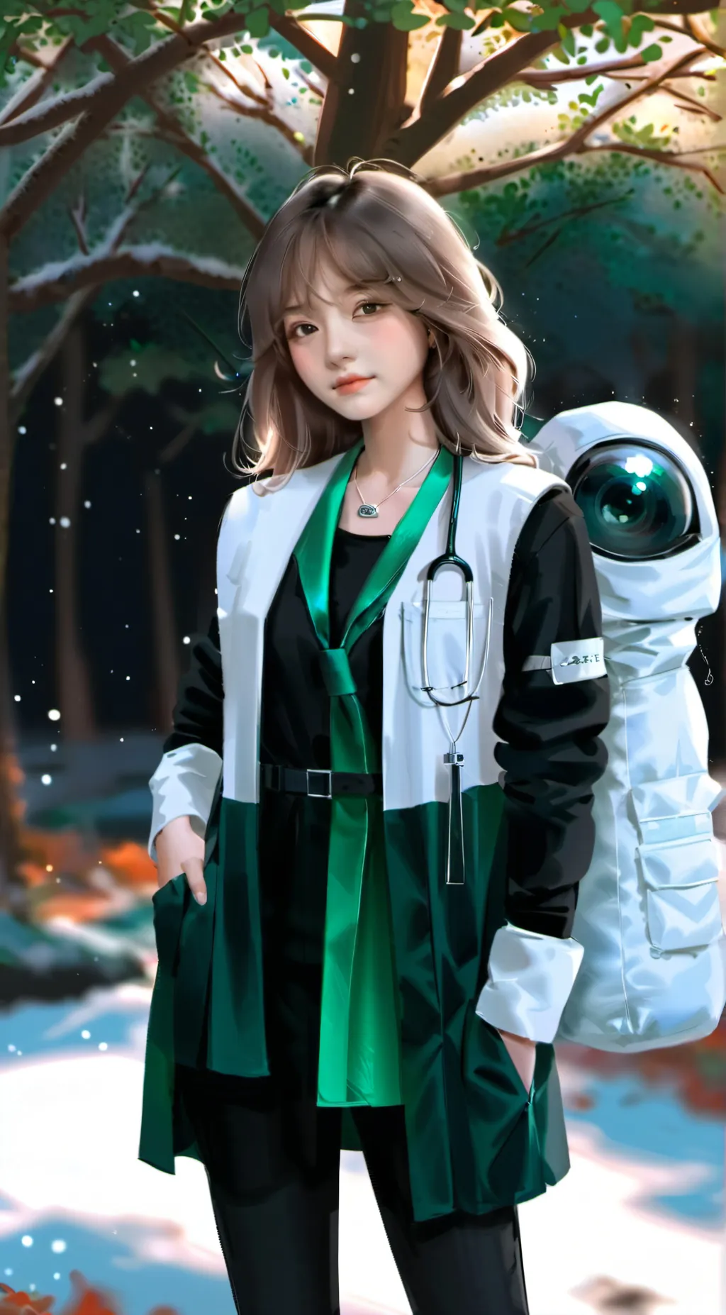 ai character: Dina Biha background