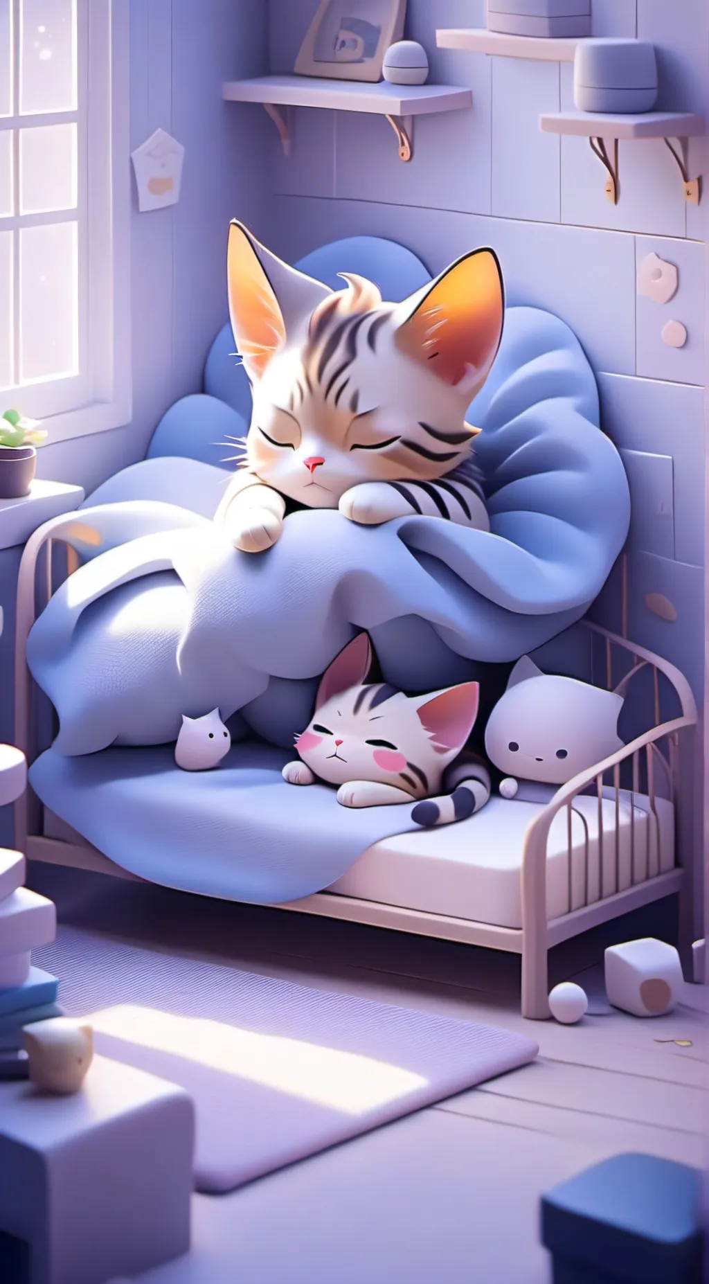 ai character: Crystal  background