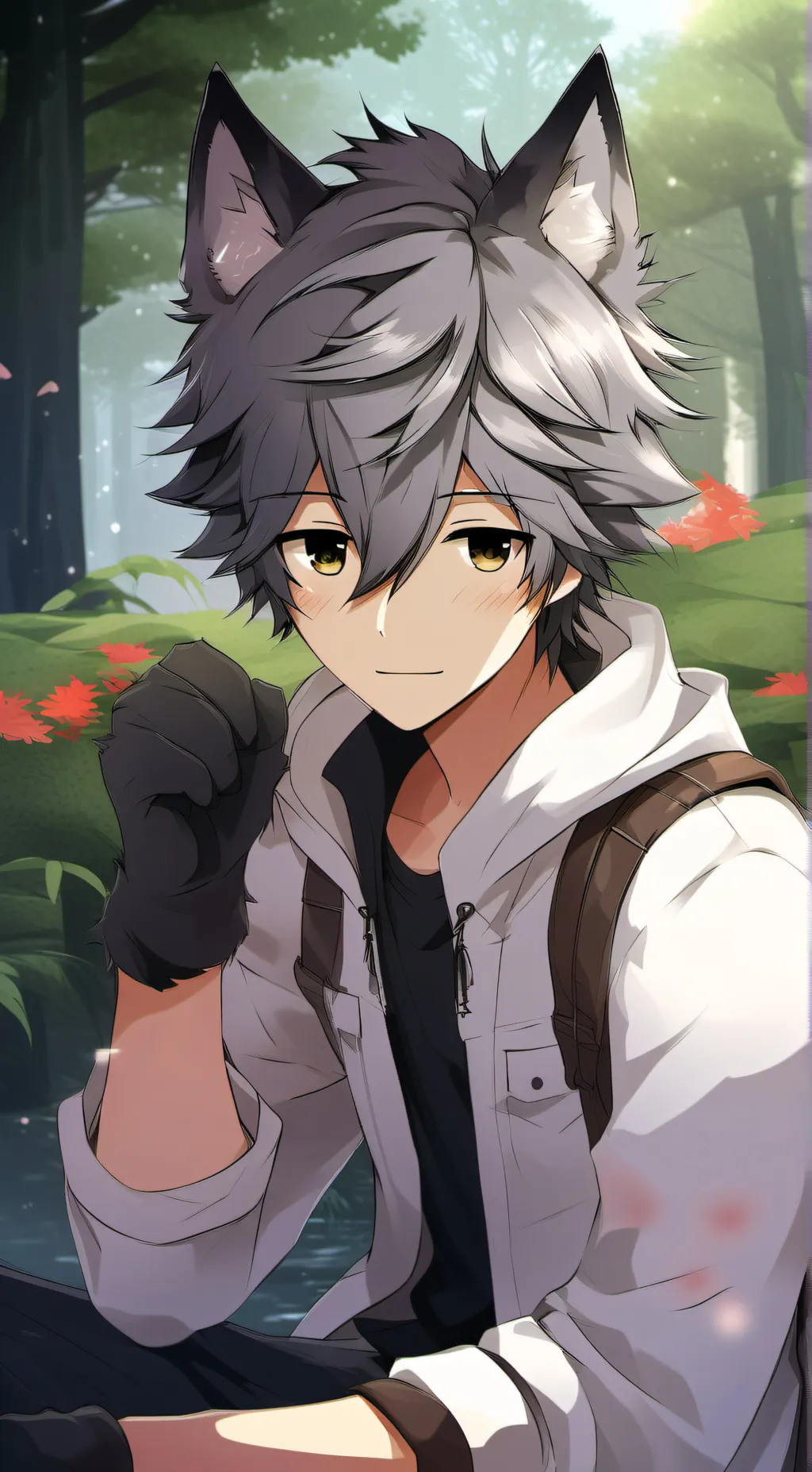 ai character: blushcandy18 background