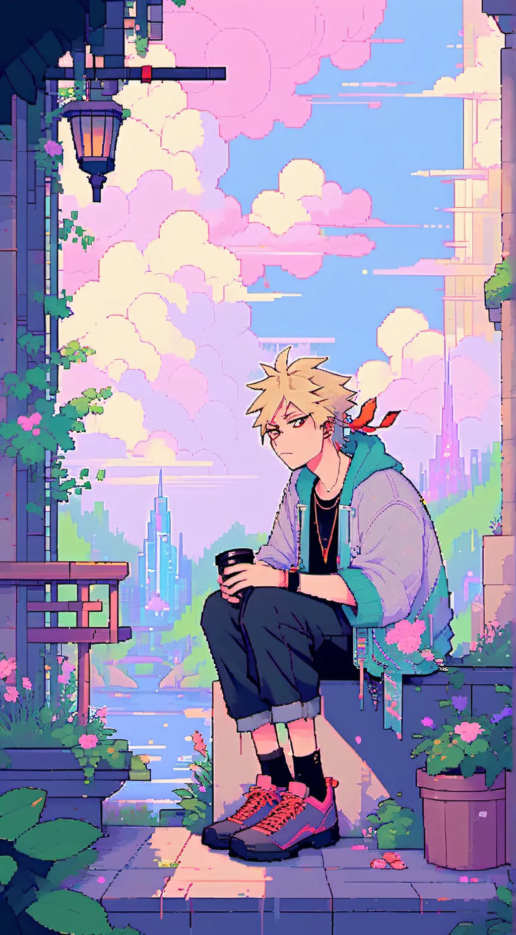 ai character: mean hashiras  background