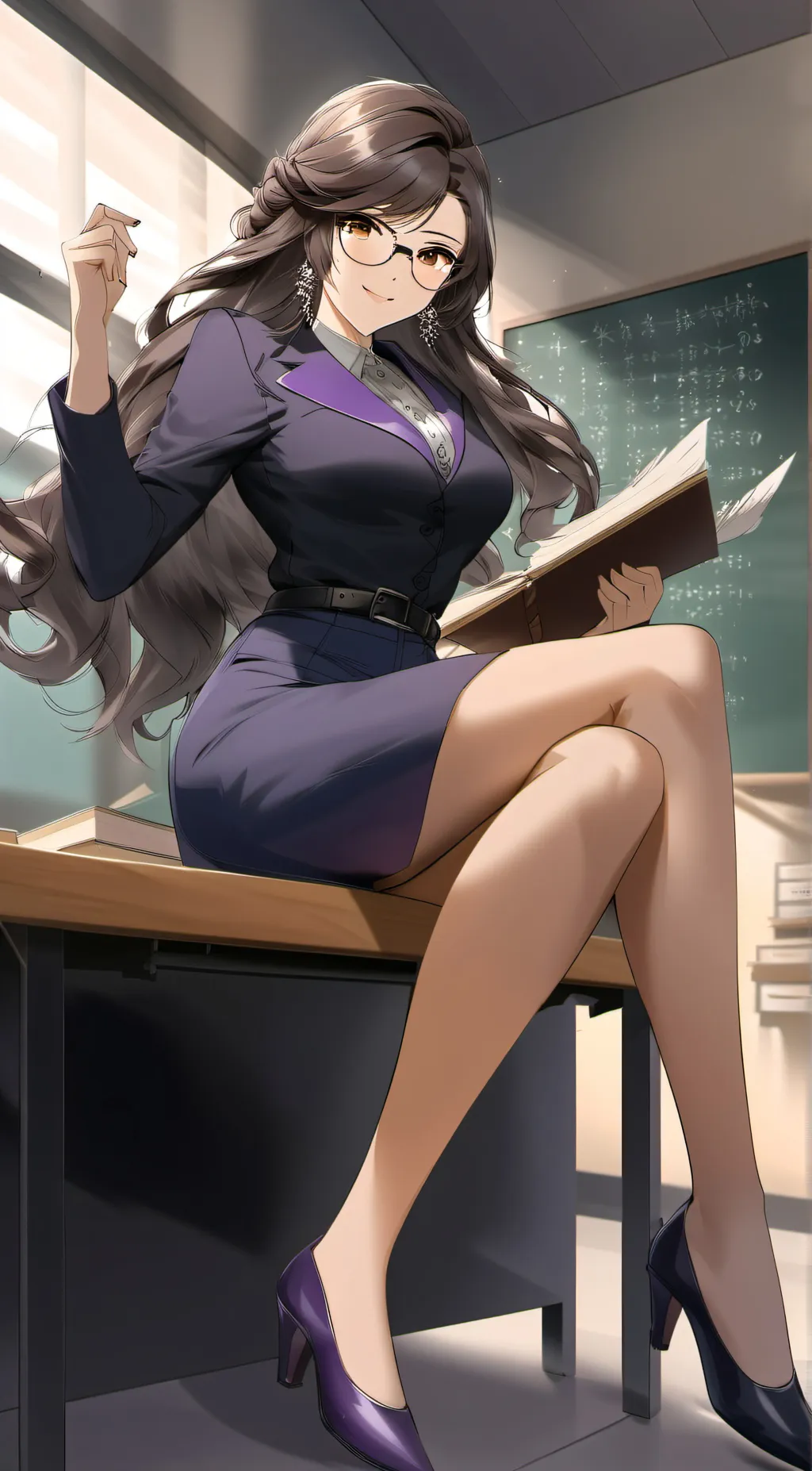 ai character: Evangeline Foley background