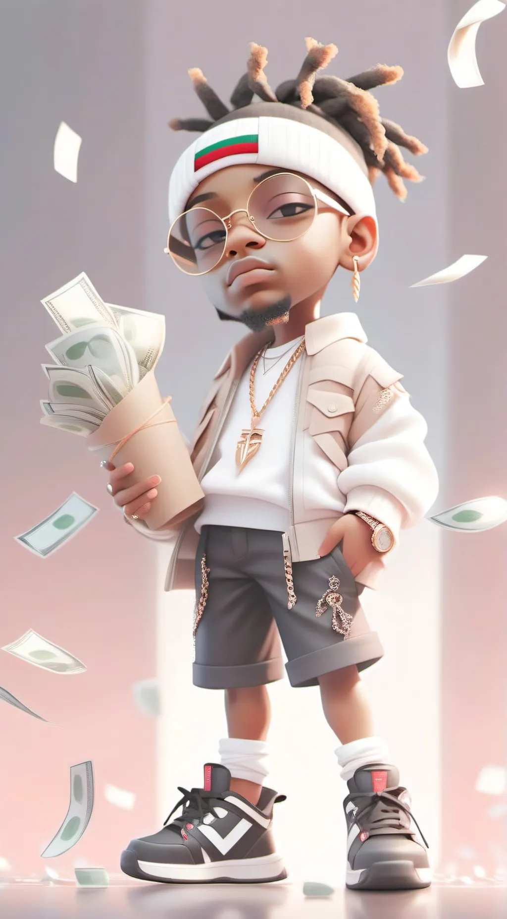 ai character: king background