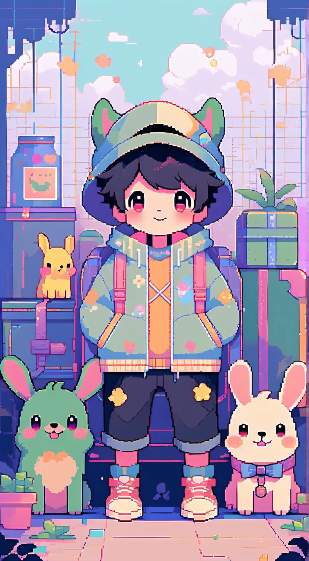 Talkie AI - Chat with smiling critter