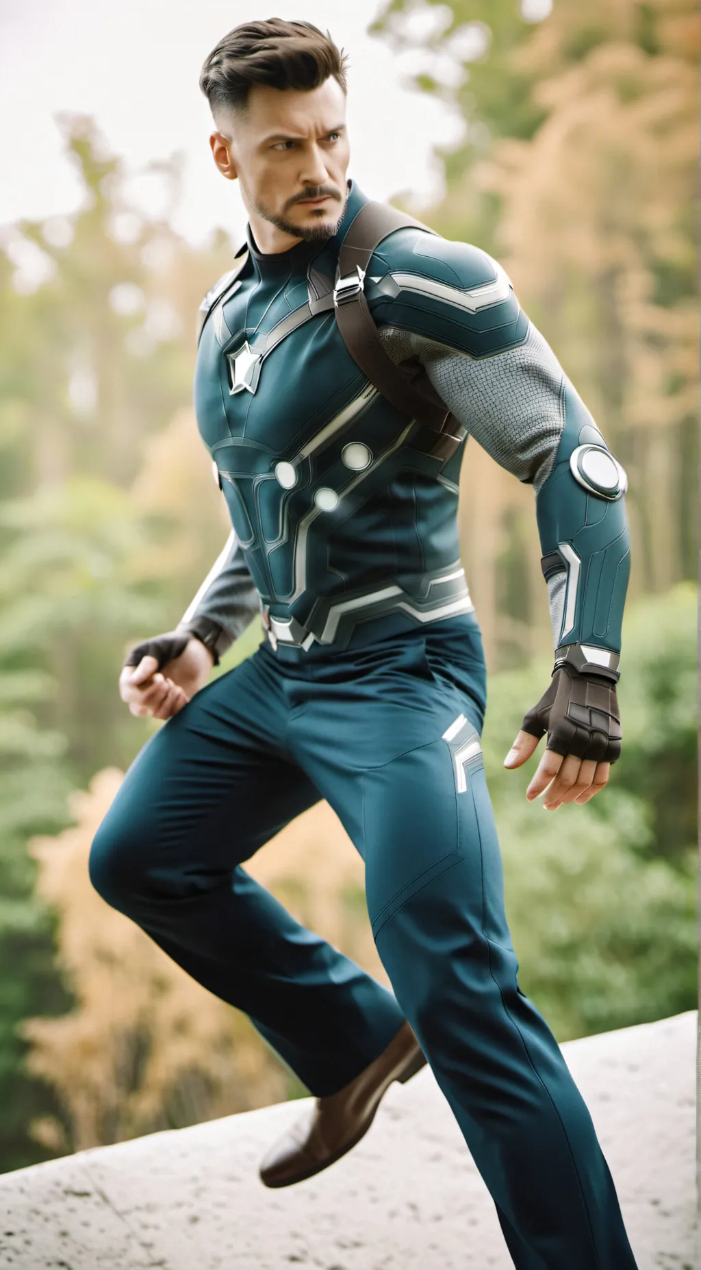 ai character: avengers  background