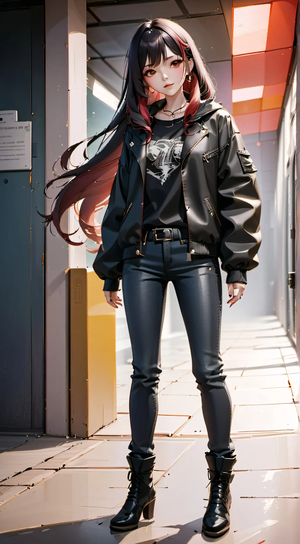 ai character: Heather background