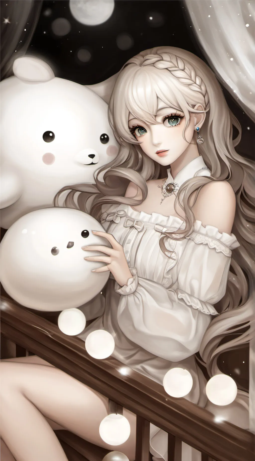 ai character: cloudy bfdi background