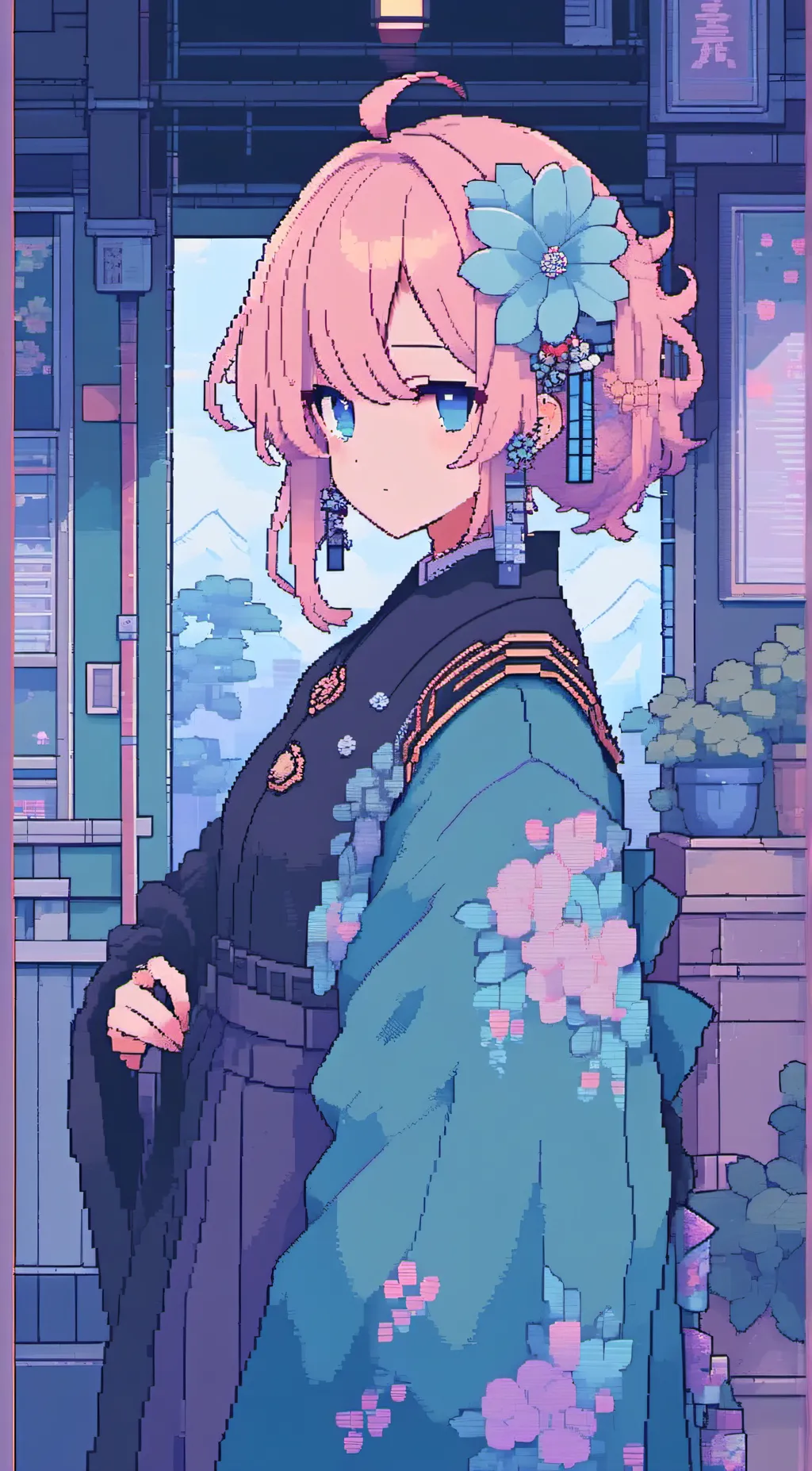 ai character: Mha prank background