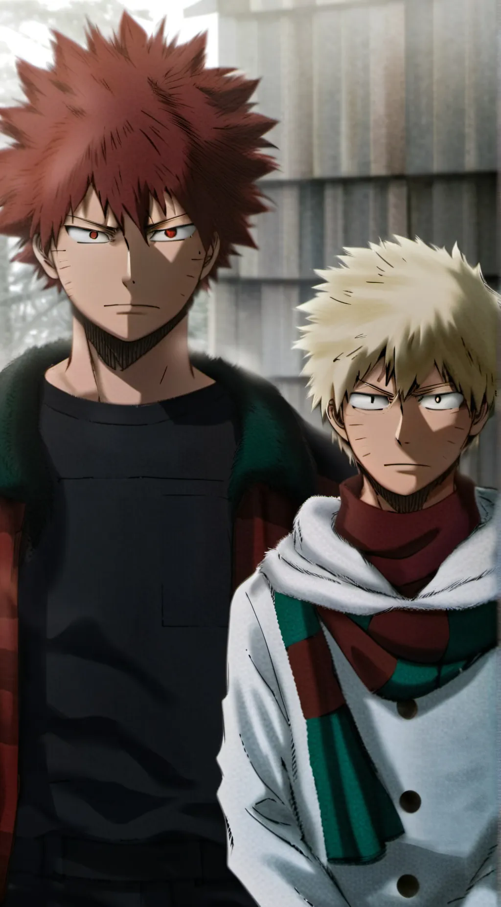 ai character: bakugo background