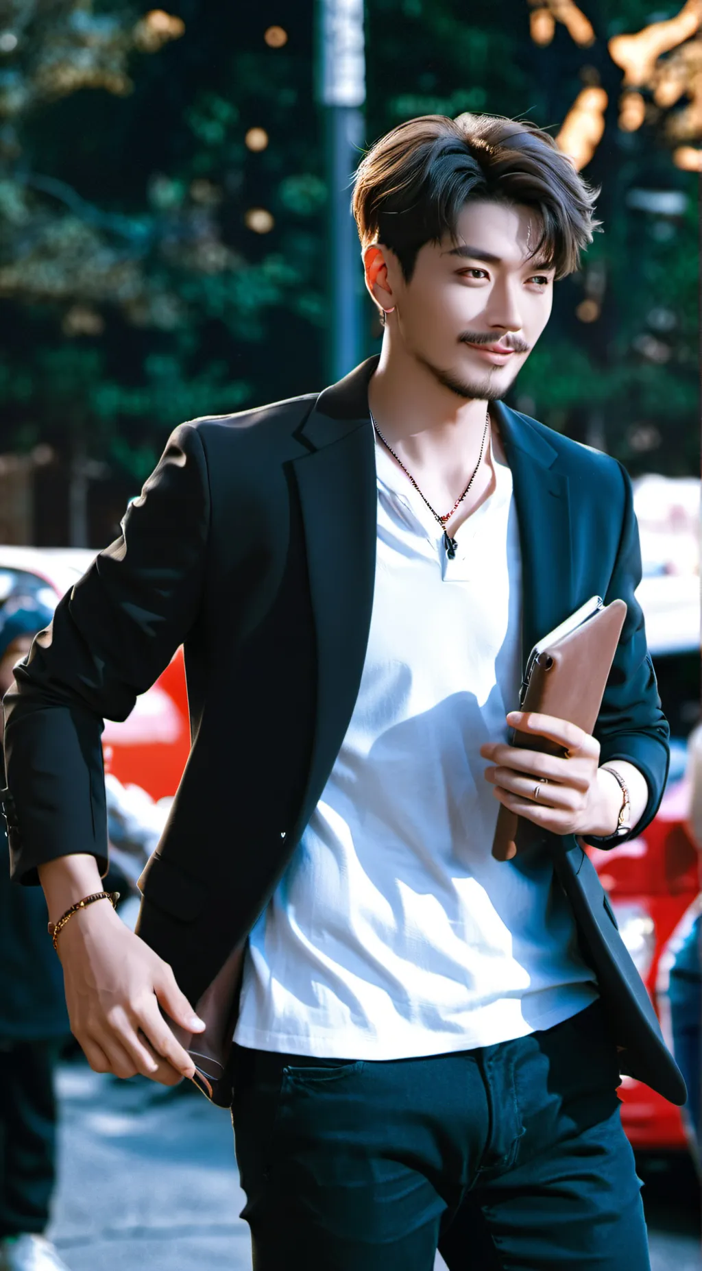 ai character: Rouie  background