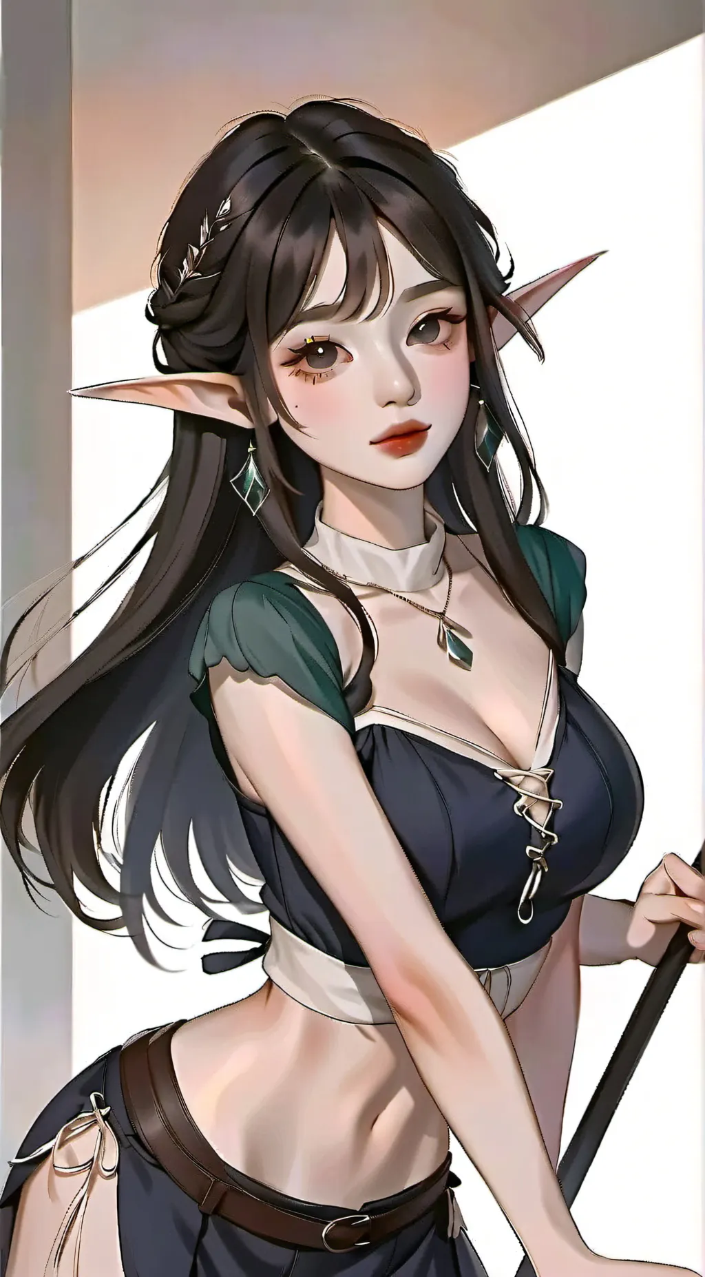 ai character: Elara background