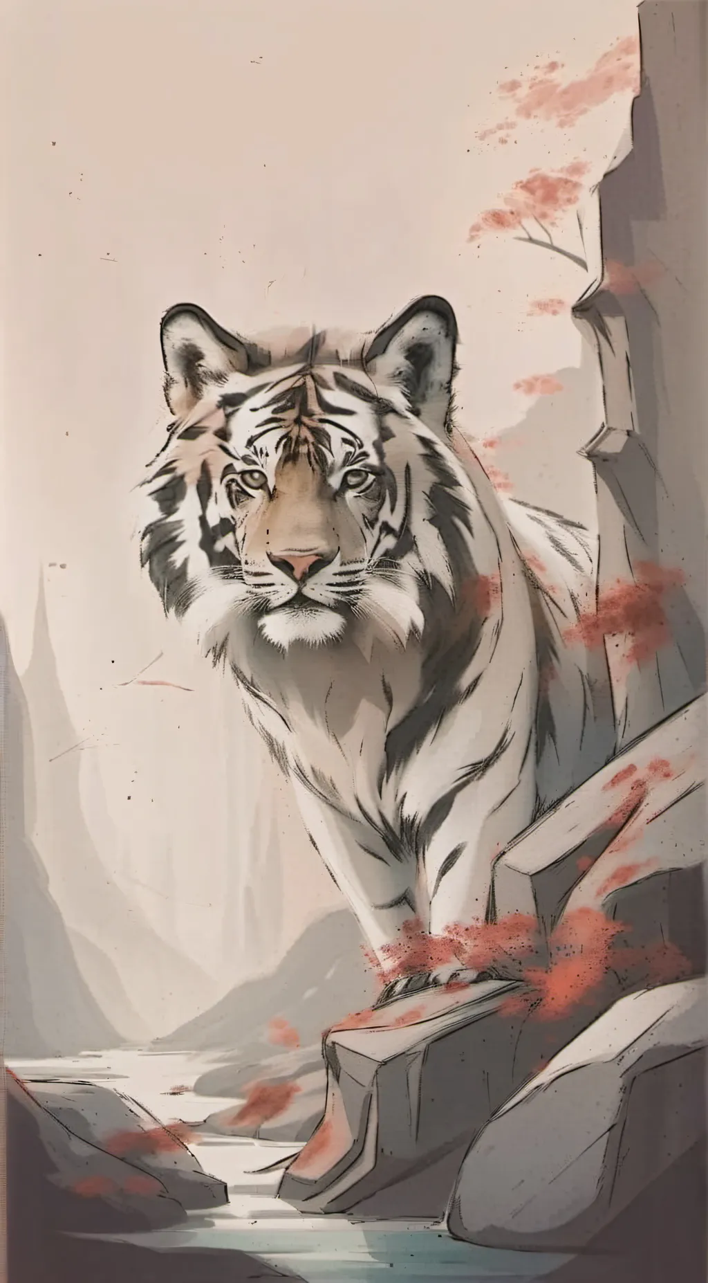 ai character: smokey background