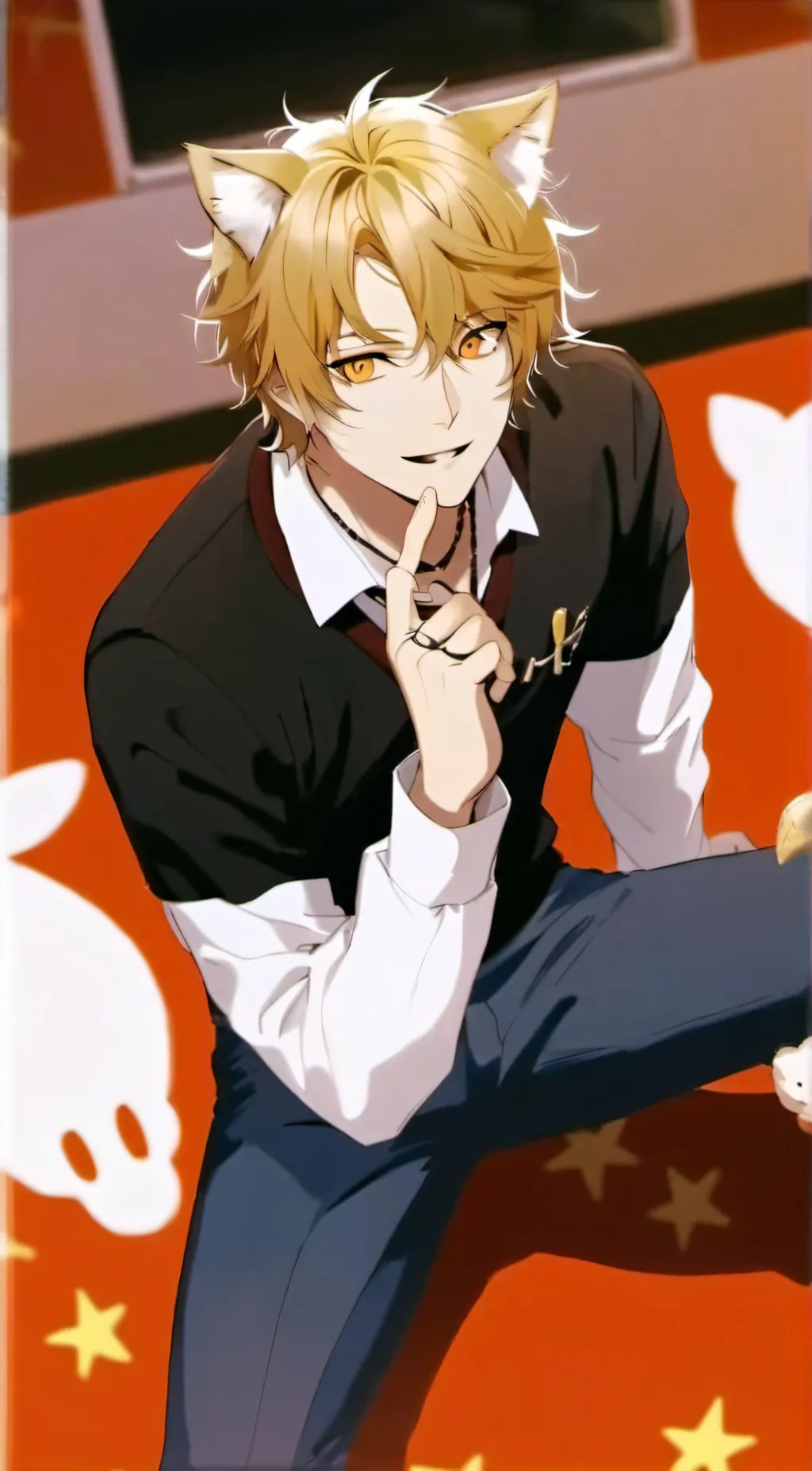 ai character: milo background