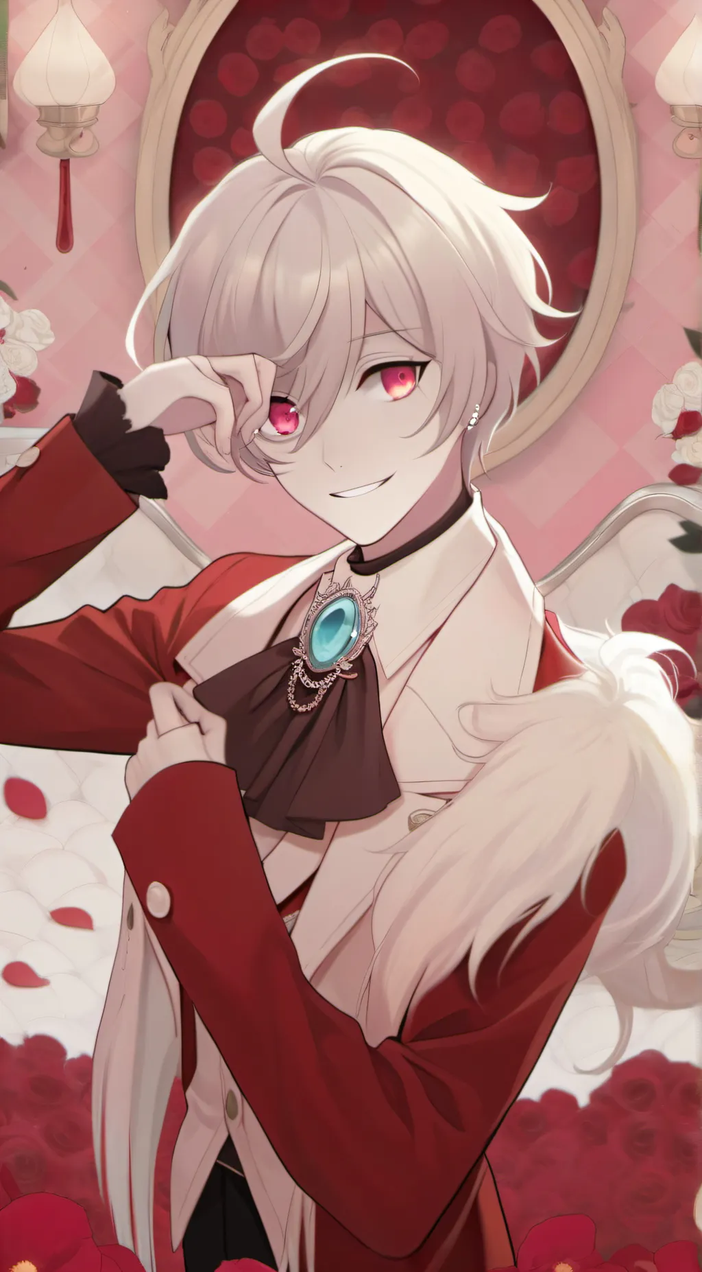 ai character: Angeldust  background