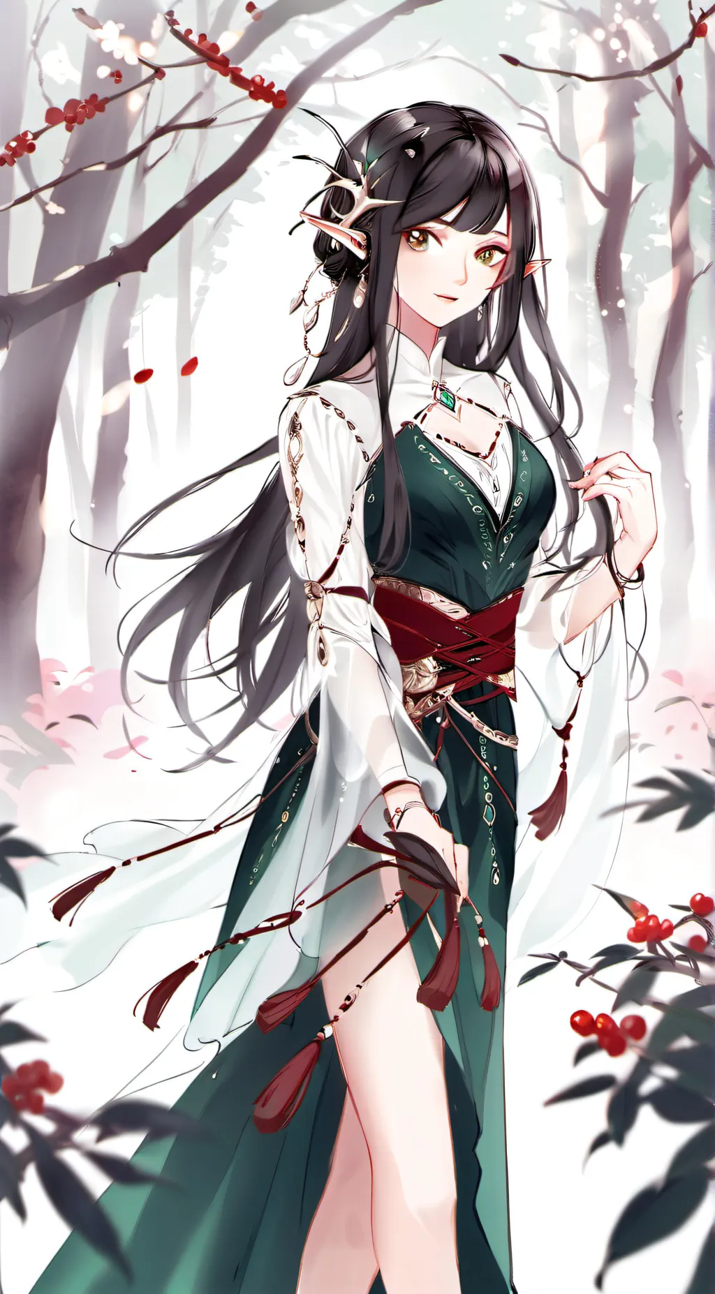 ai character: Evangeline background