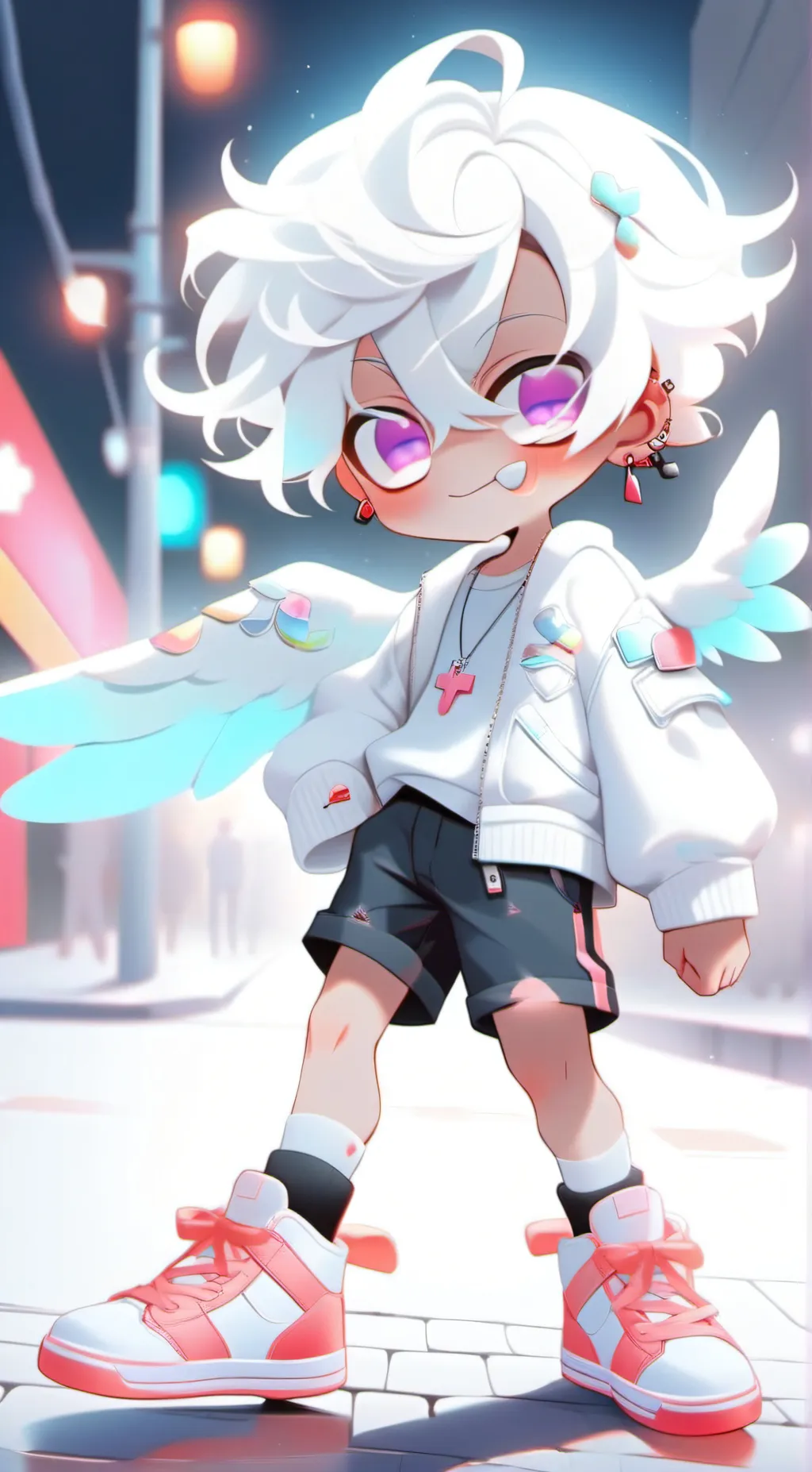 ai character: Angel dust background