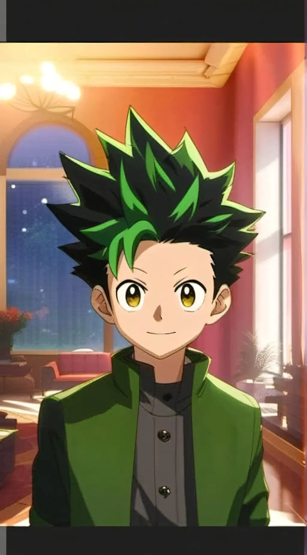 ai character: ゴン ( Gon ) background