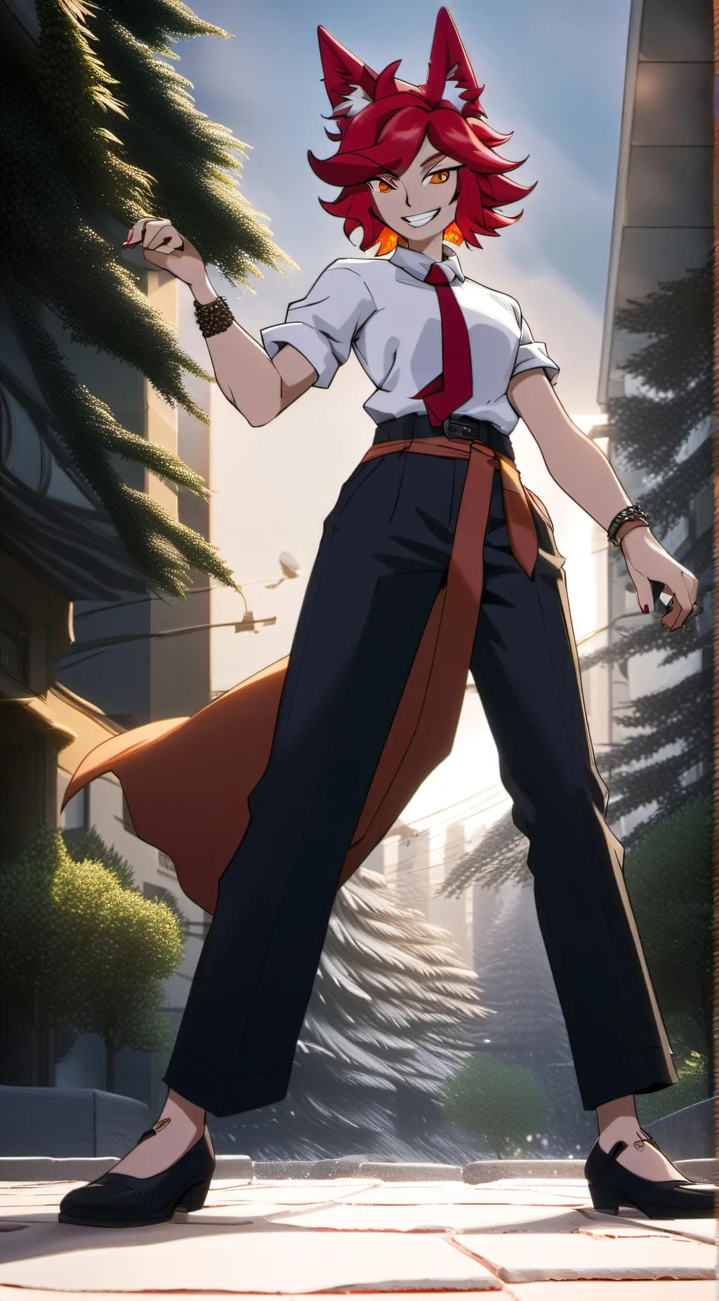 ai character: Ash background