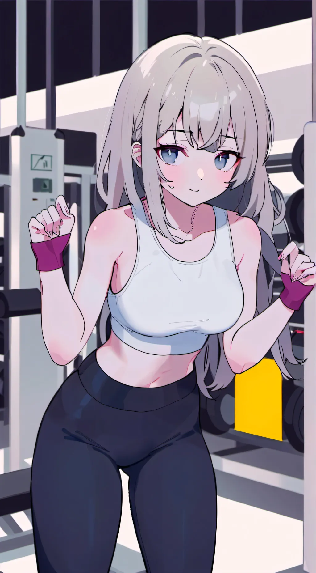 ai character: Elly  background