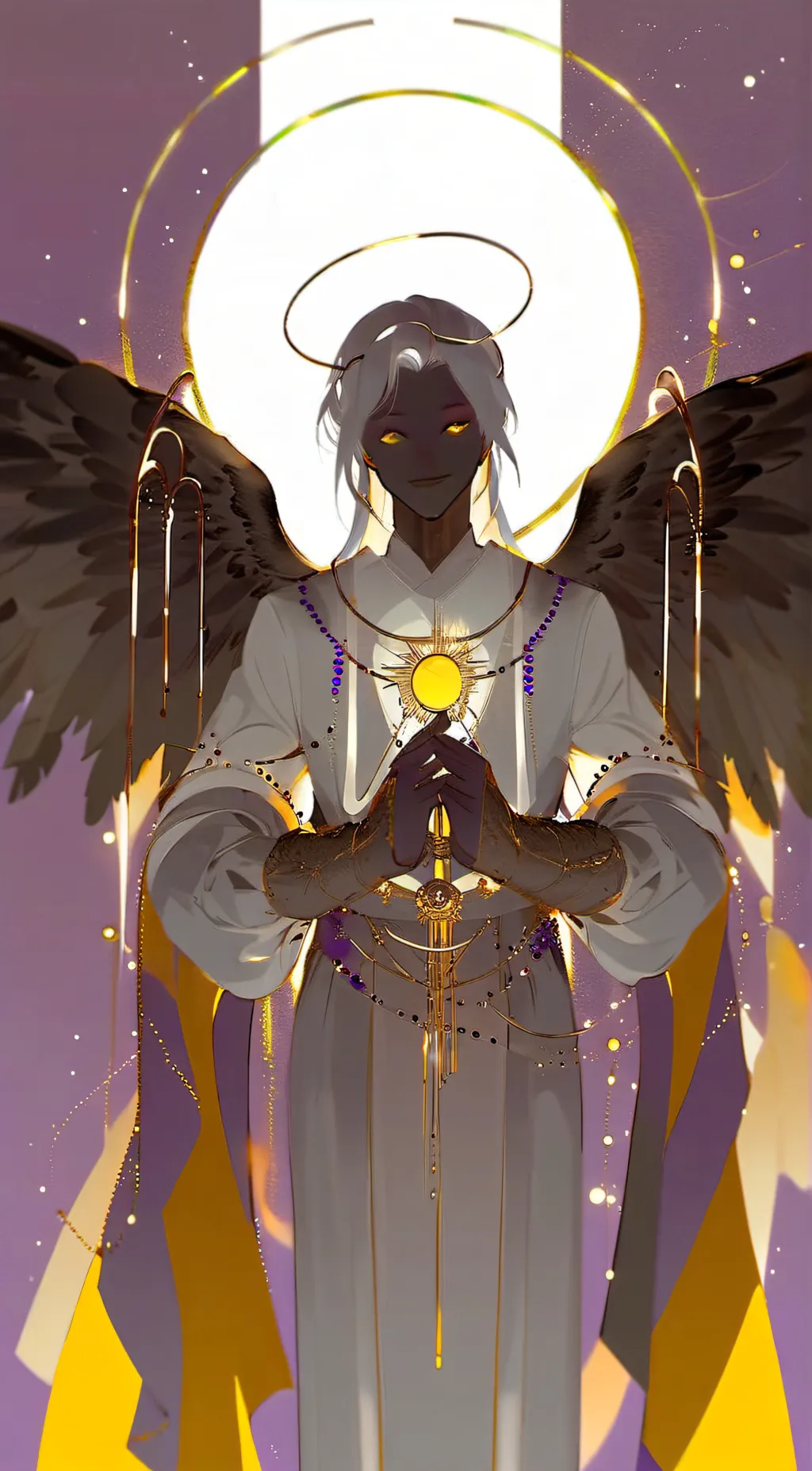 ai character: adam background