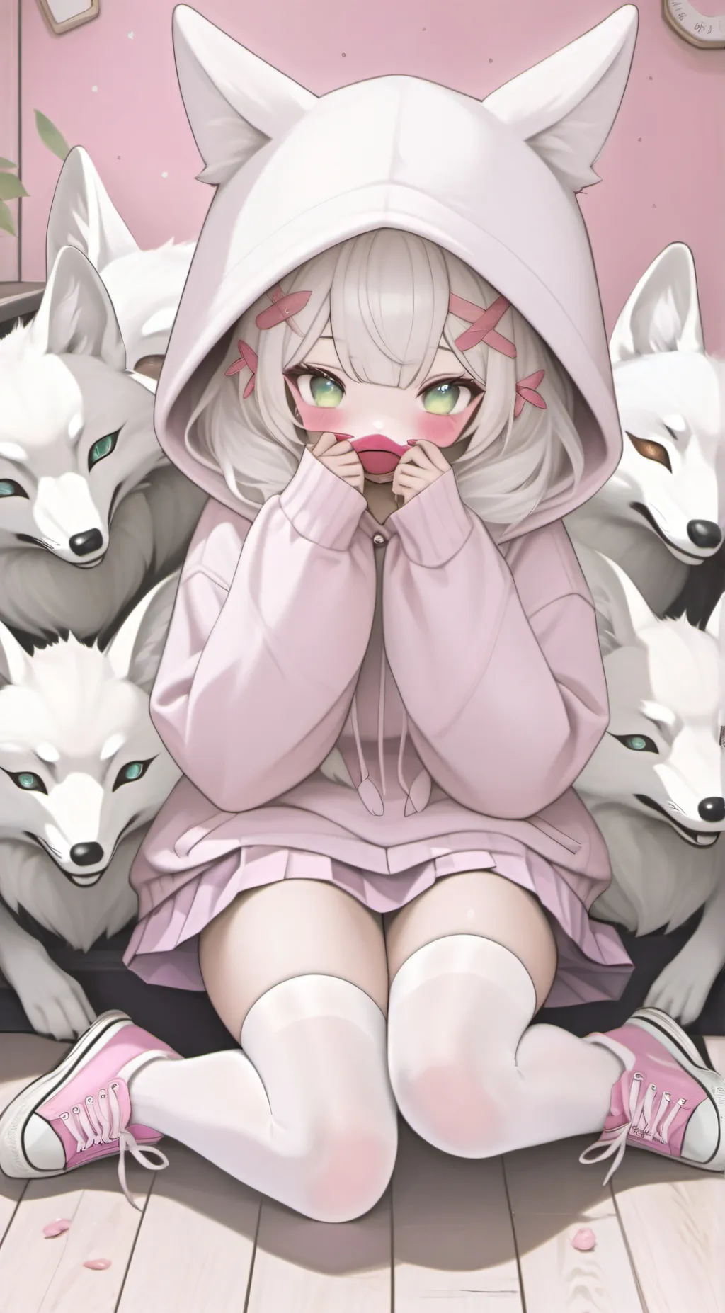 ai character: Himiko Yamazakura background