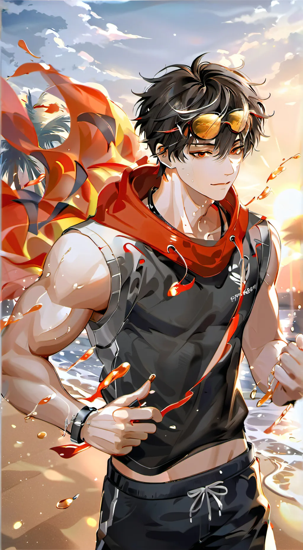 ai character: Leo background