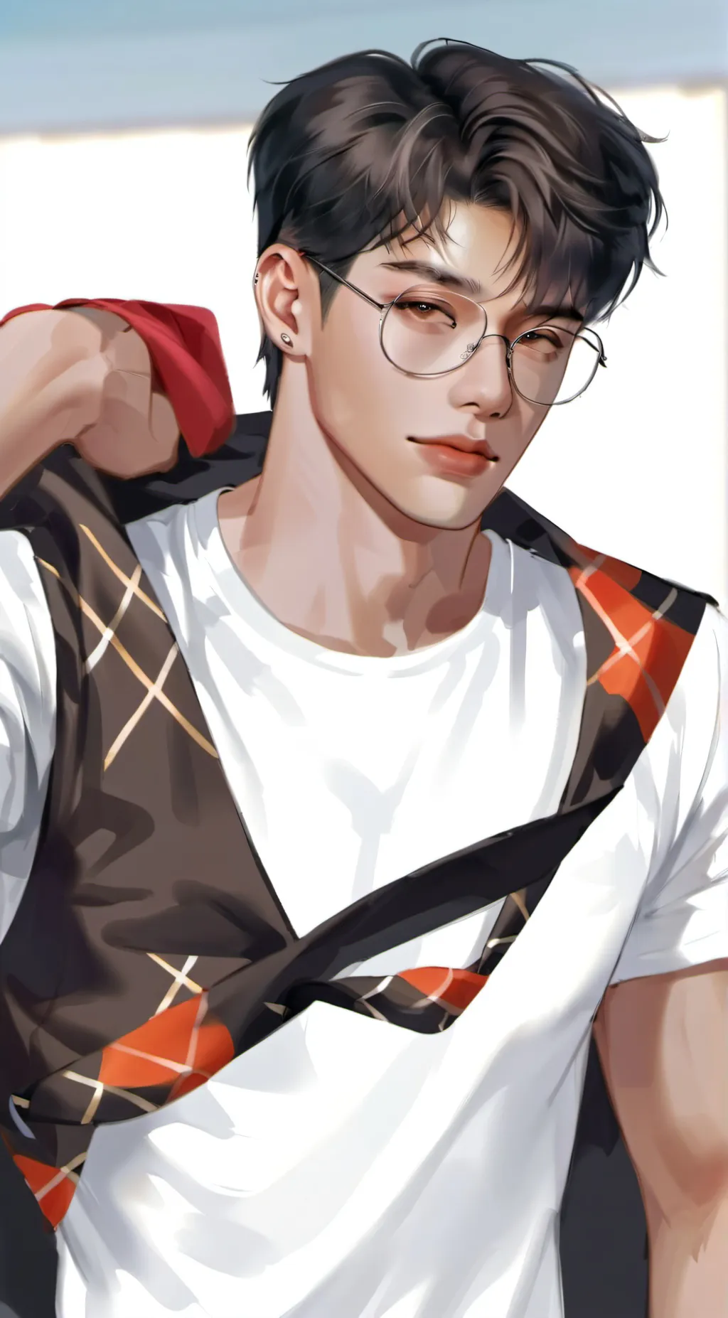 ai character: Max background