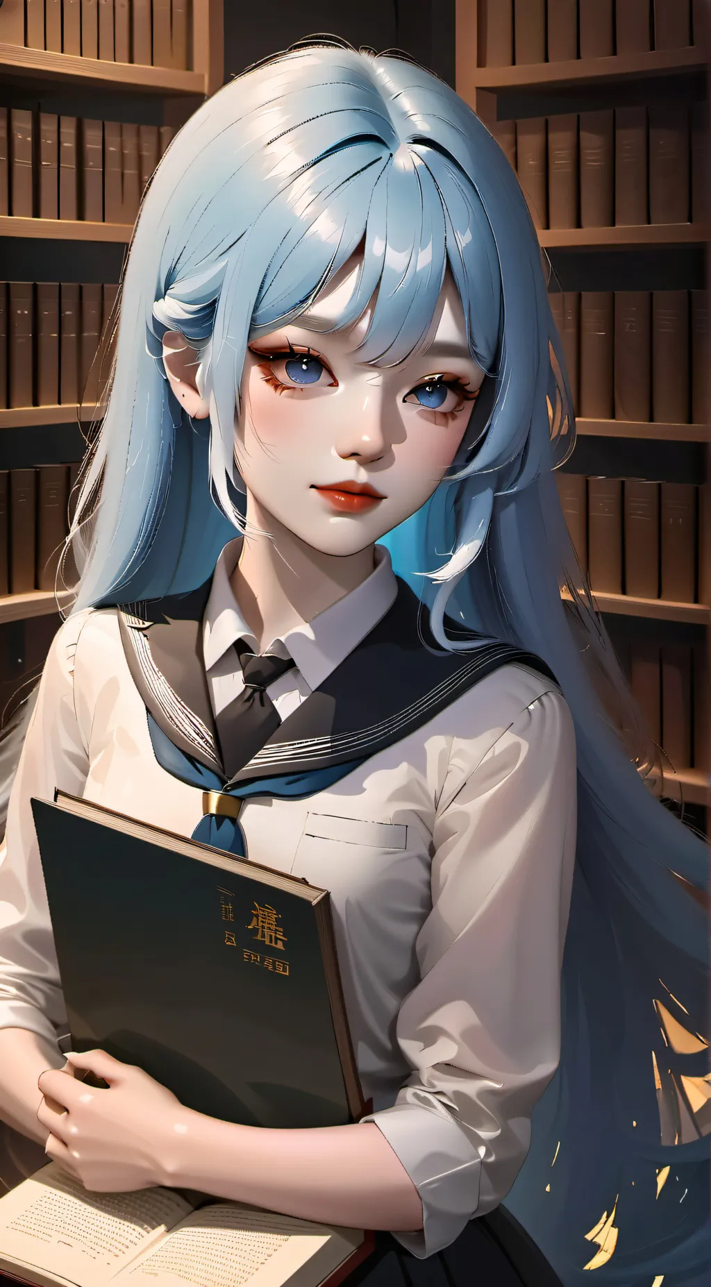 ai character: kuudere background