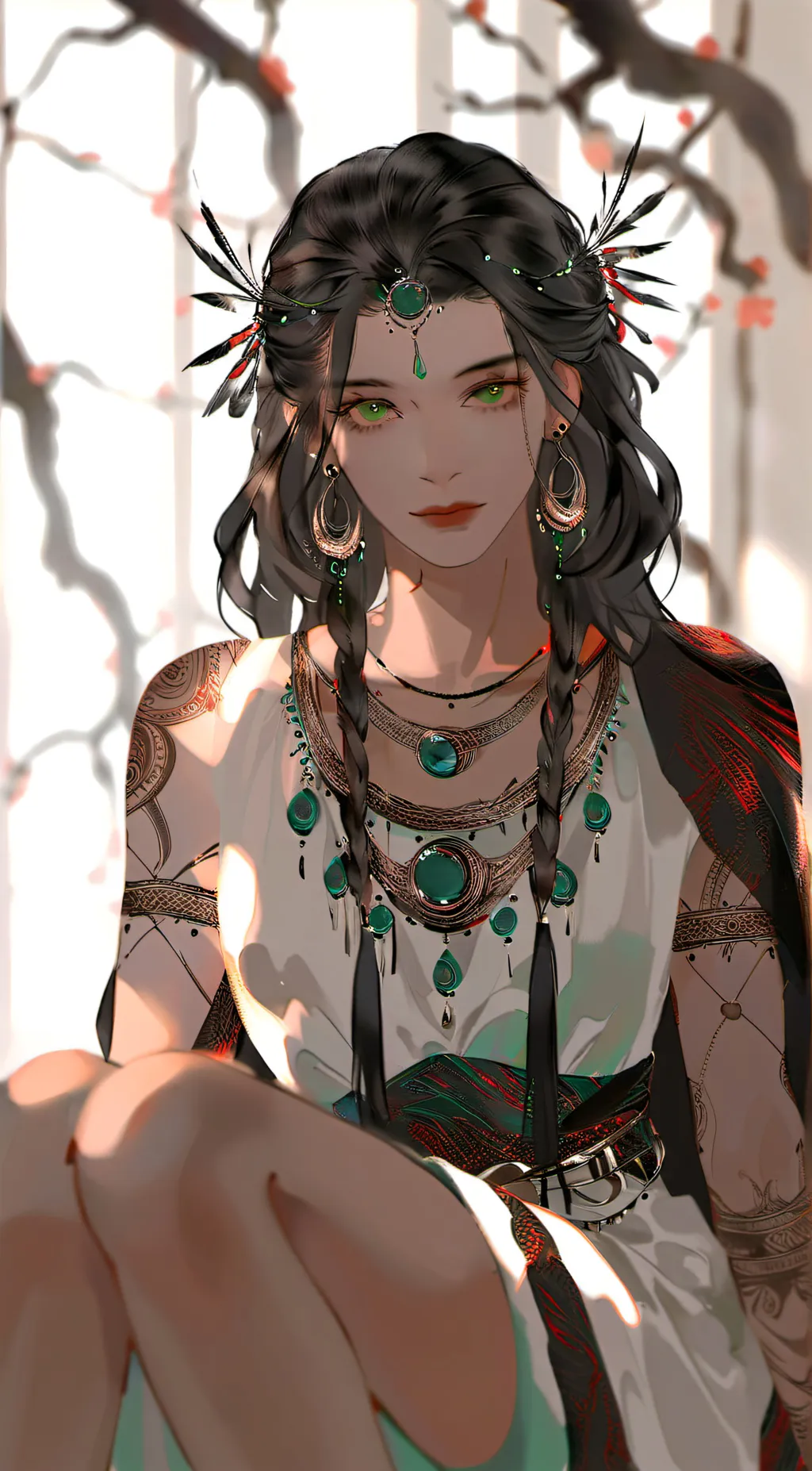 ai character: huna background