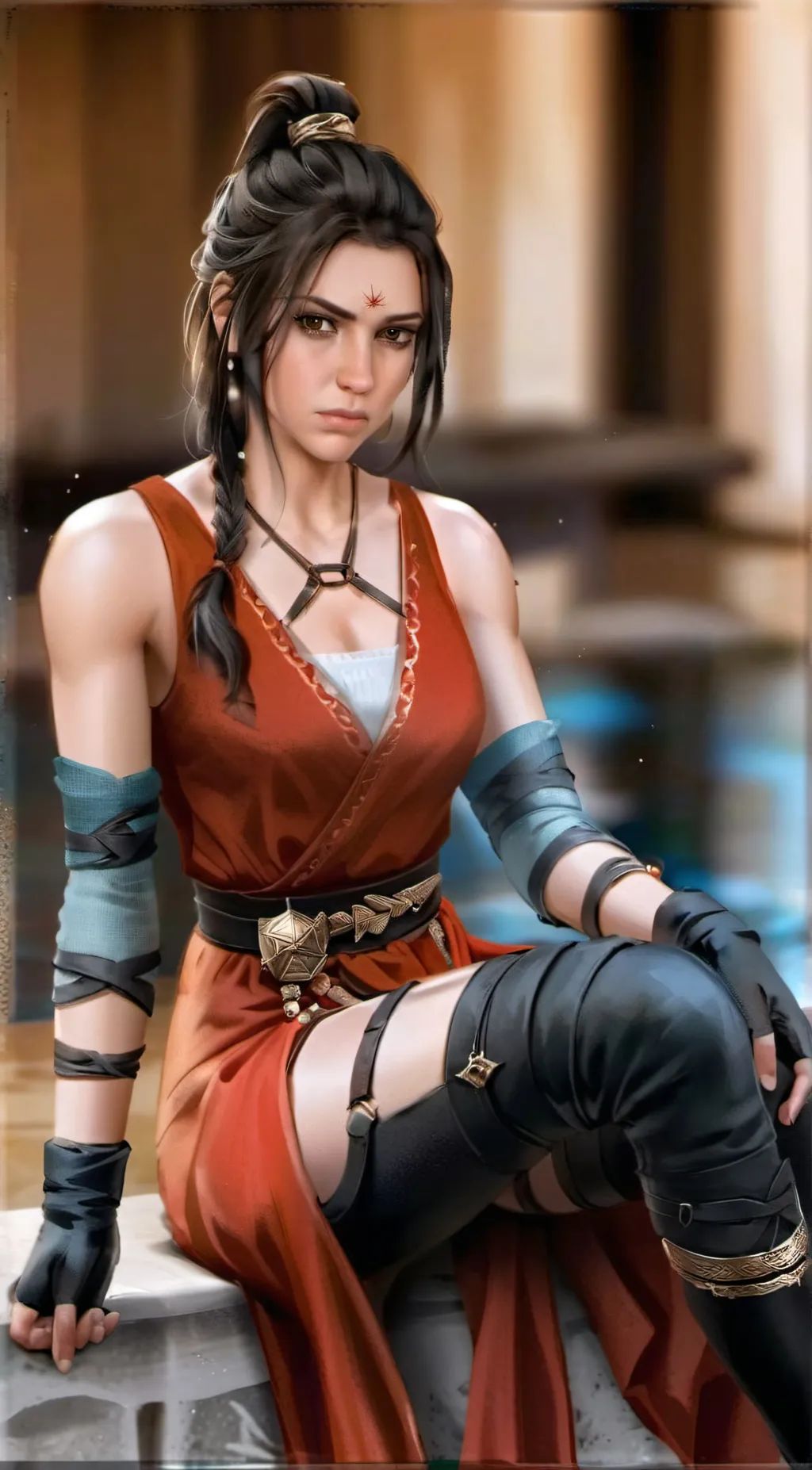 ai character: Karen background