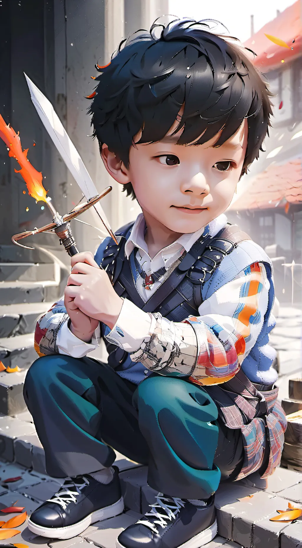 ai character: low yu ren background