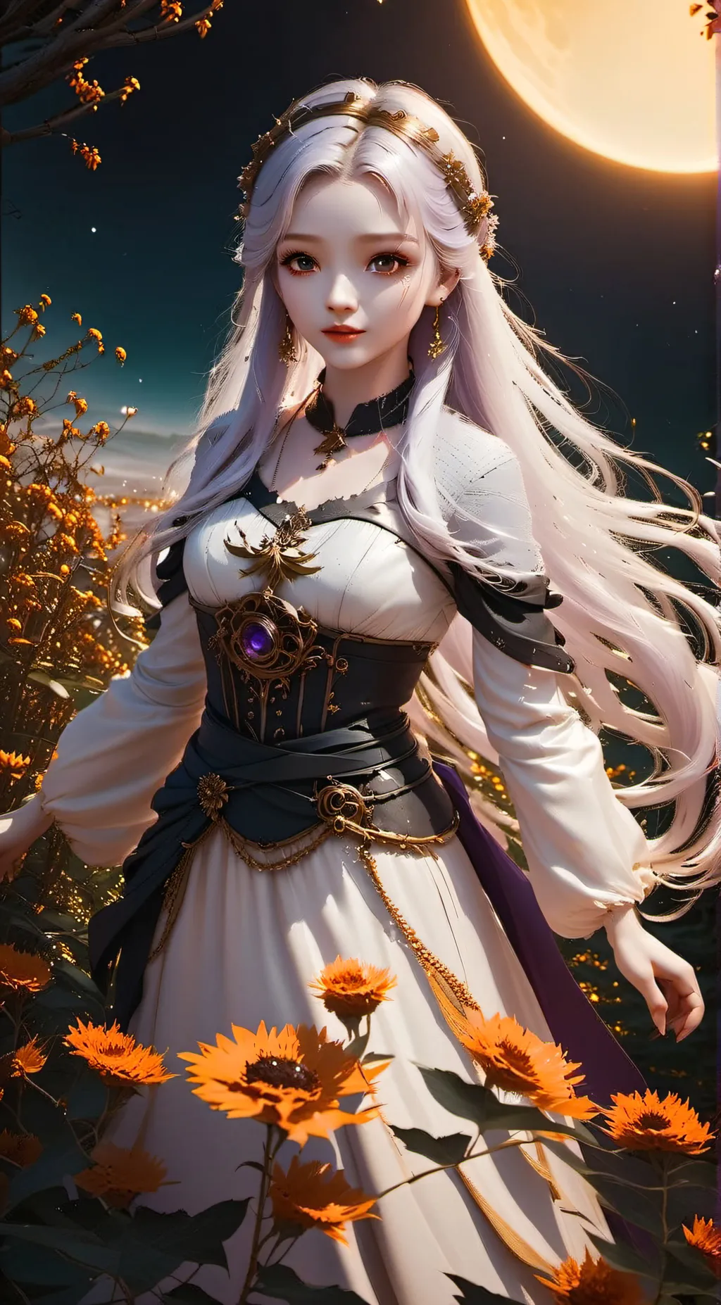 ai character: Evelyn background