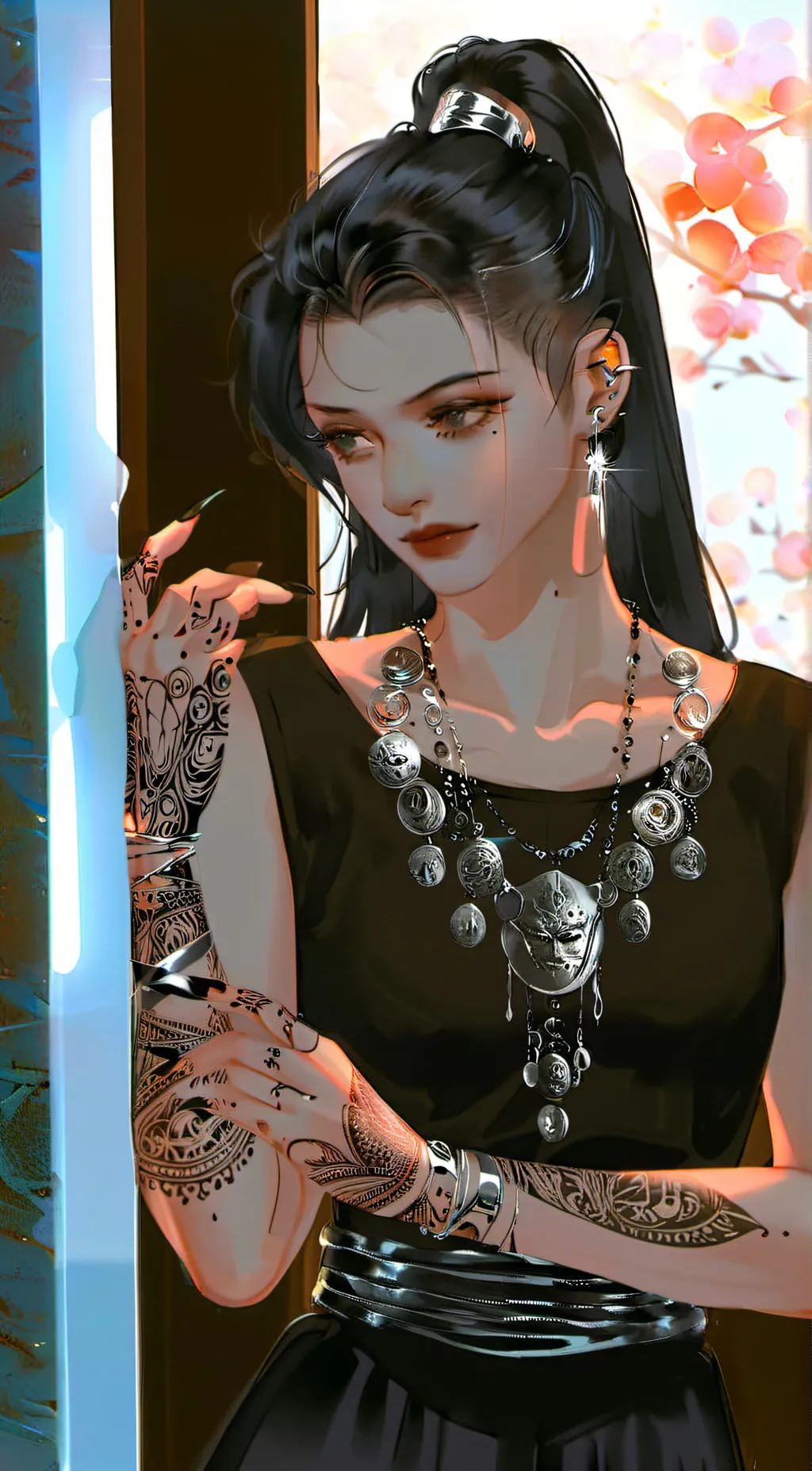 ai character: Maya background