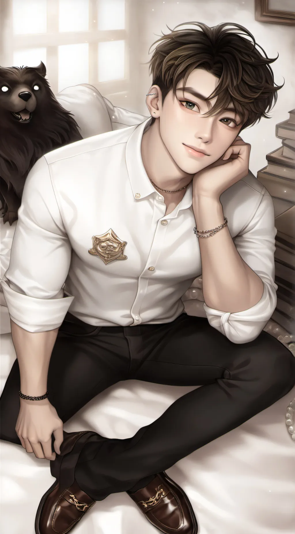 ai character: Josh Chen background