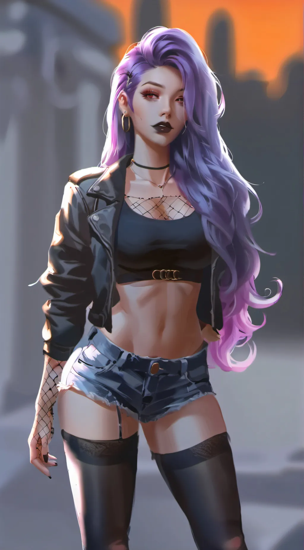 ai character: Nicole background