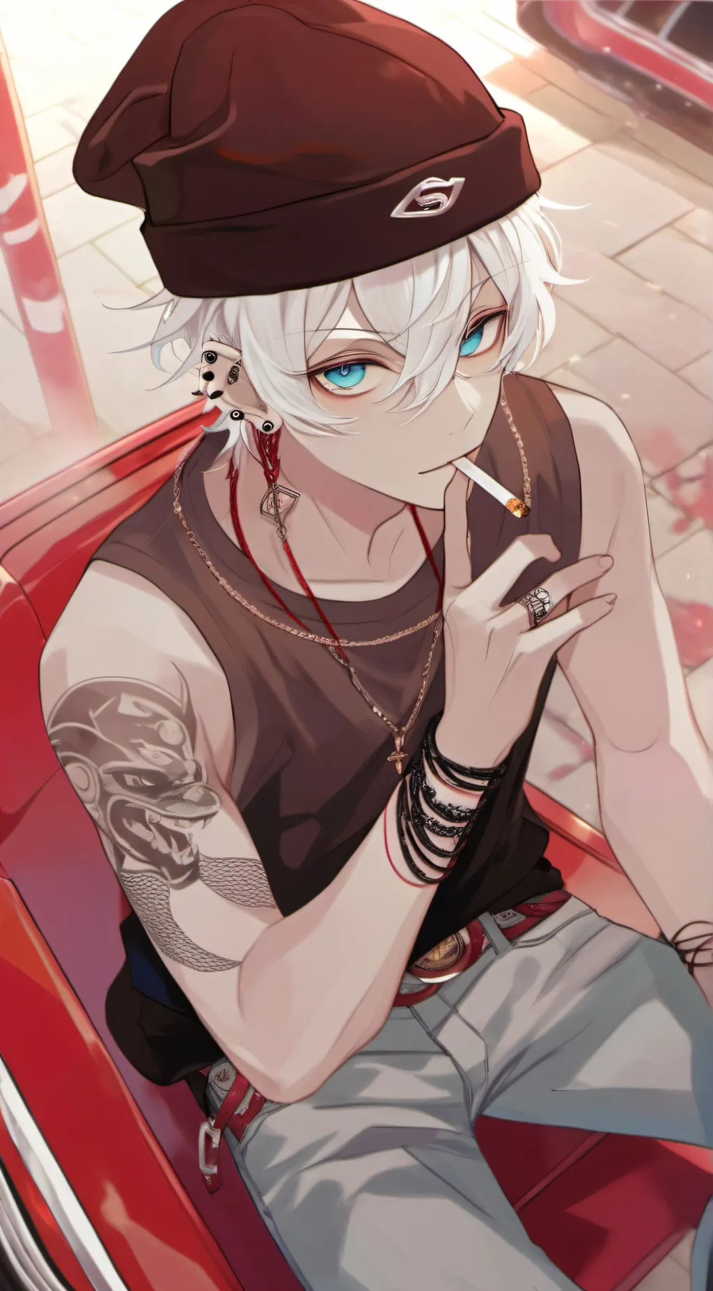 ai character: Solo background