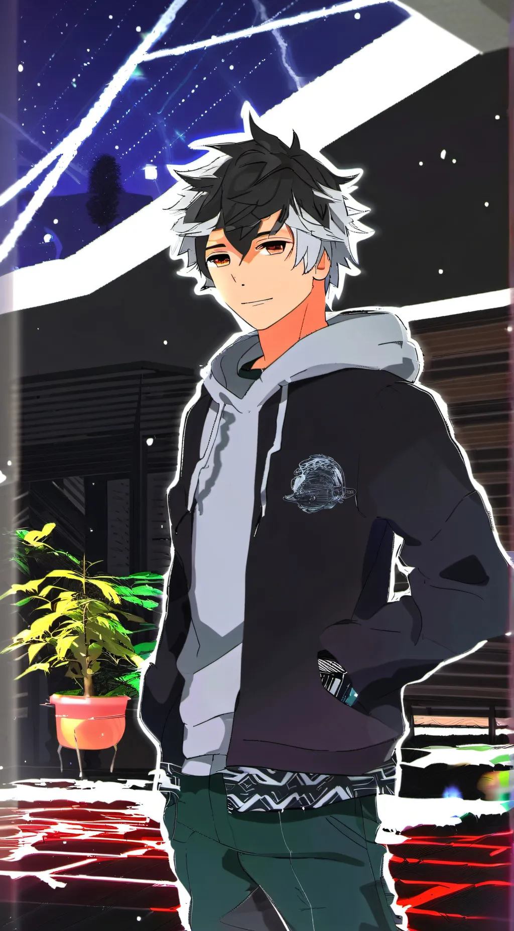 ai character: riddle background