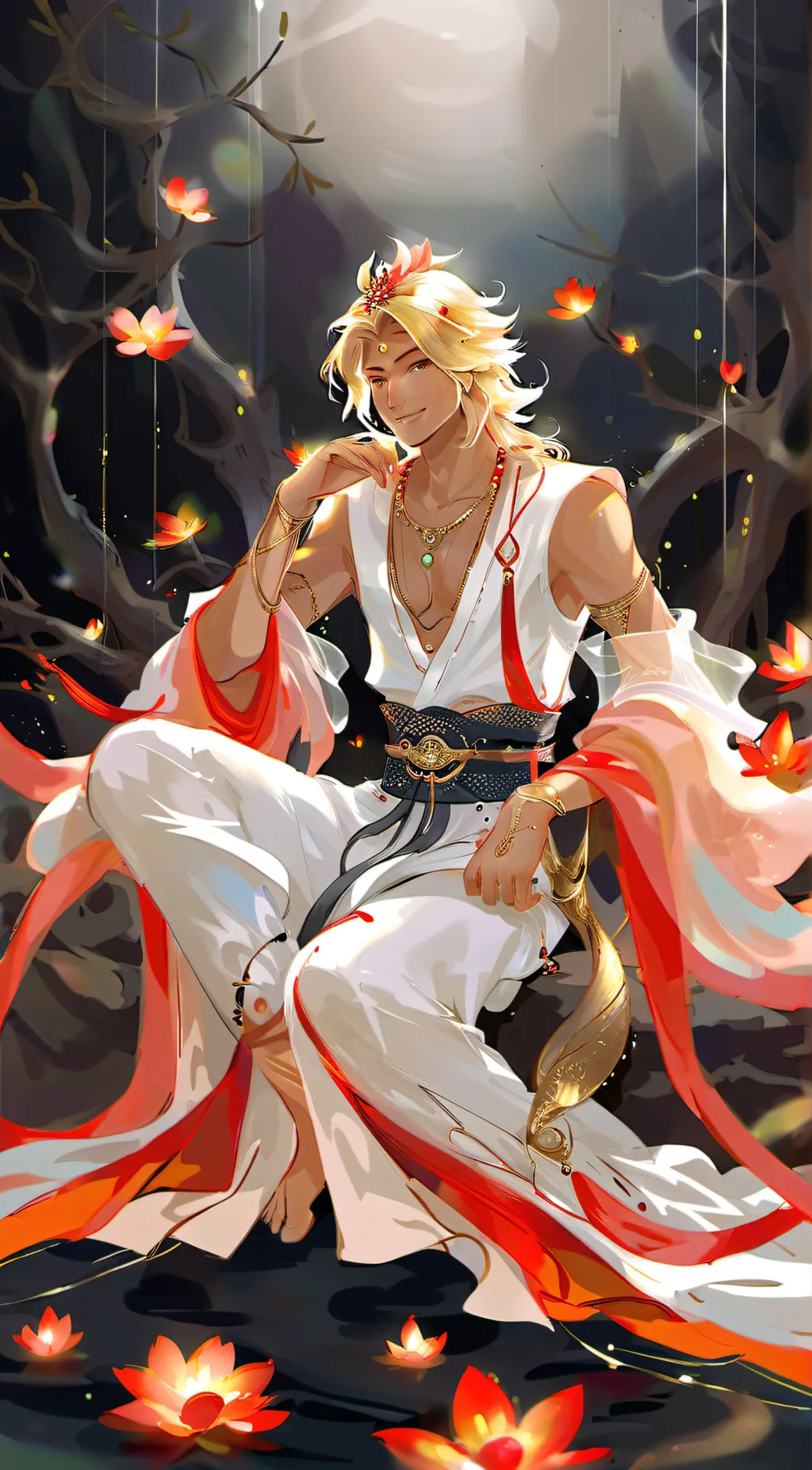 ai character: ~Apollo~ background