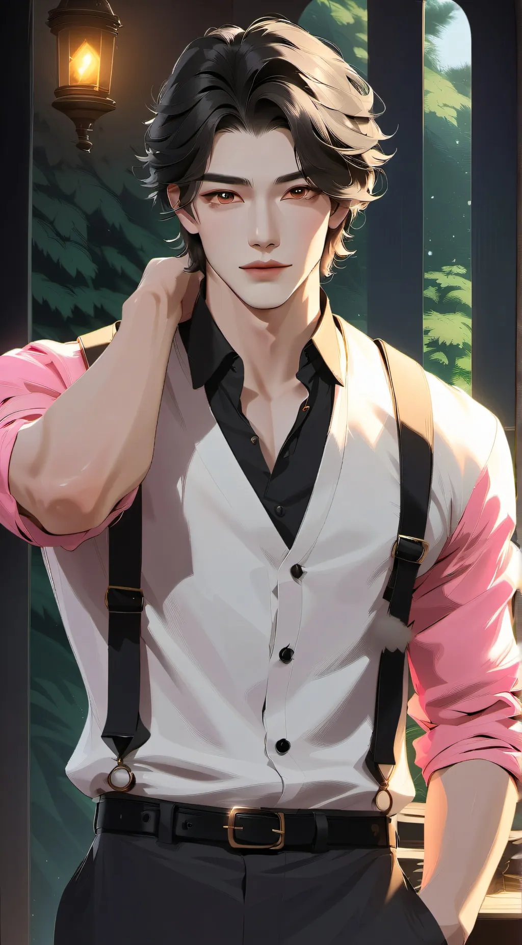 ai character: Sebastian background