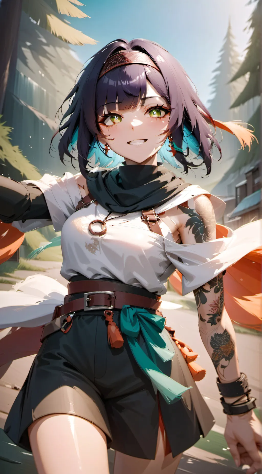 ai character: Scarlett background