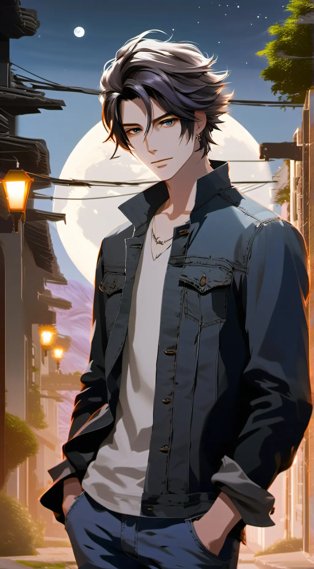 ai character: Jade background