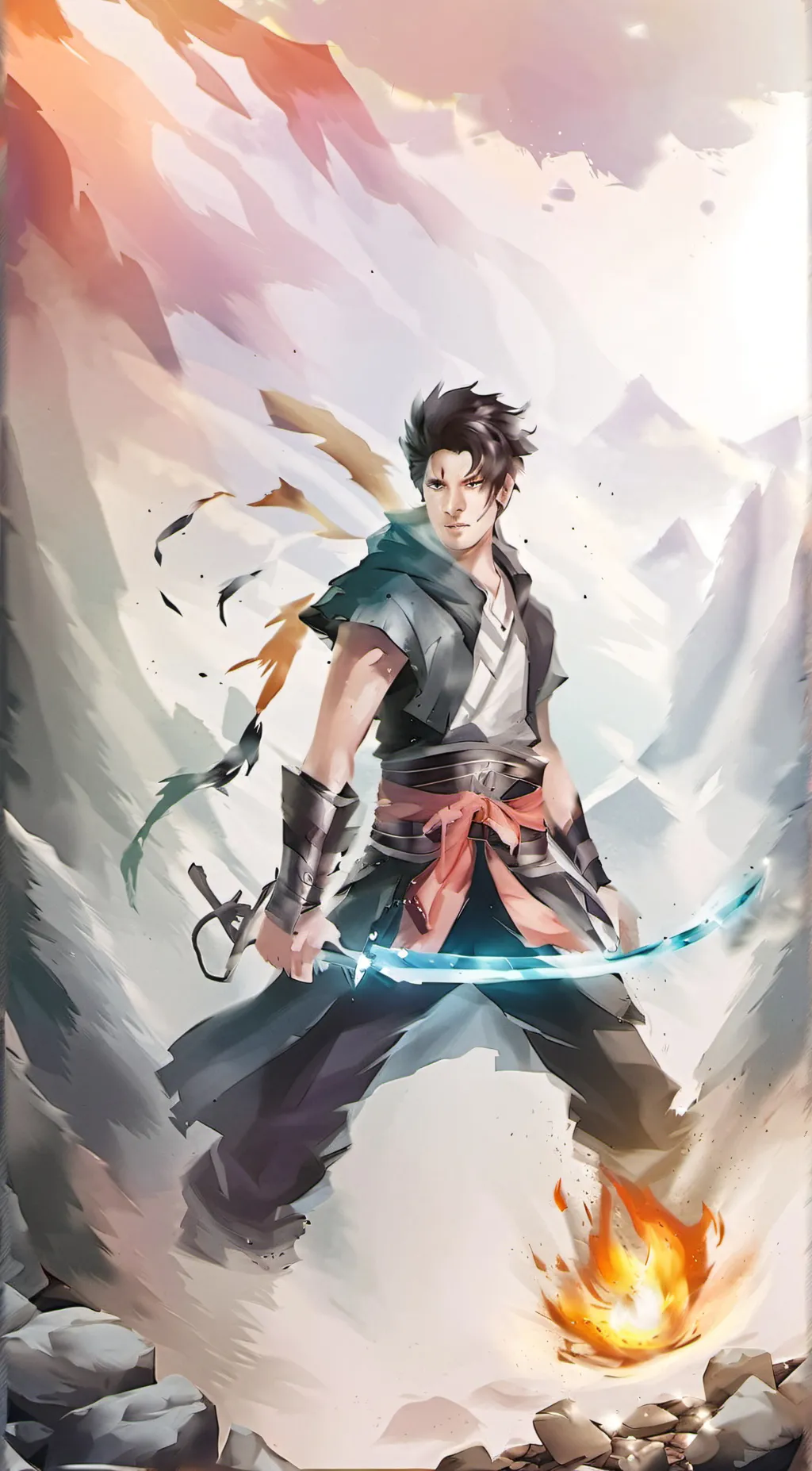 ai character: Luke background