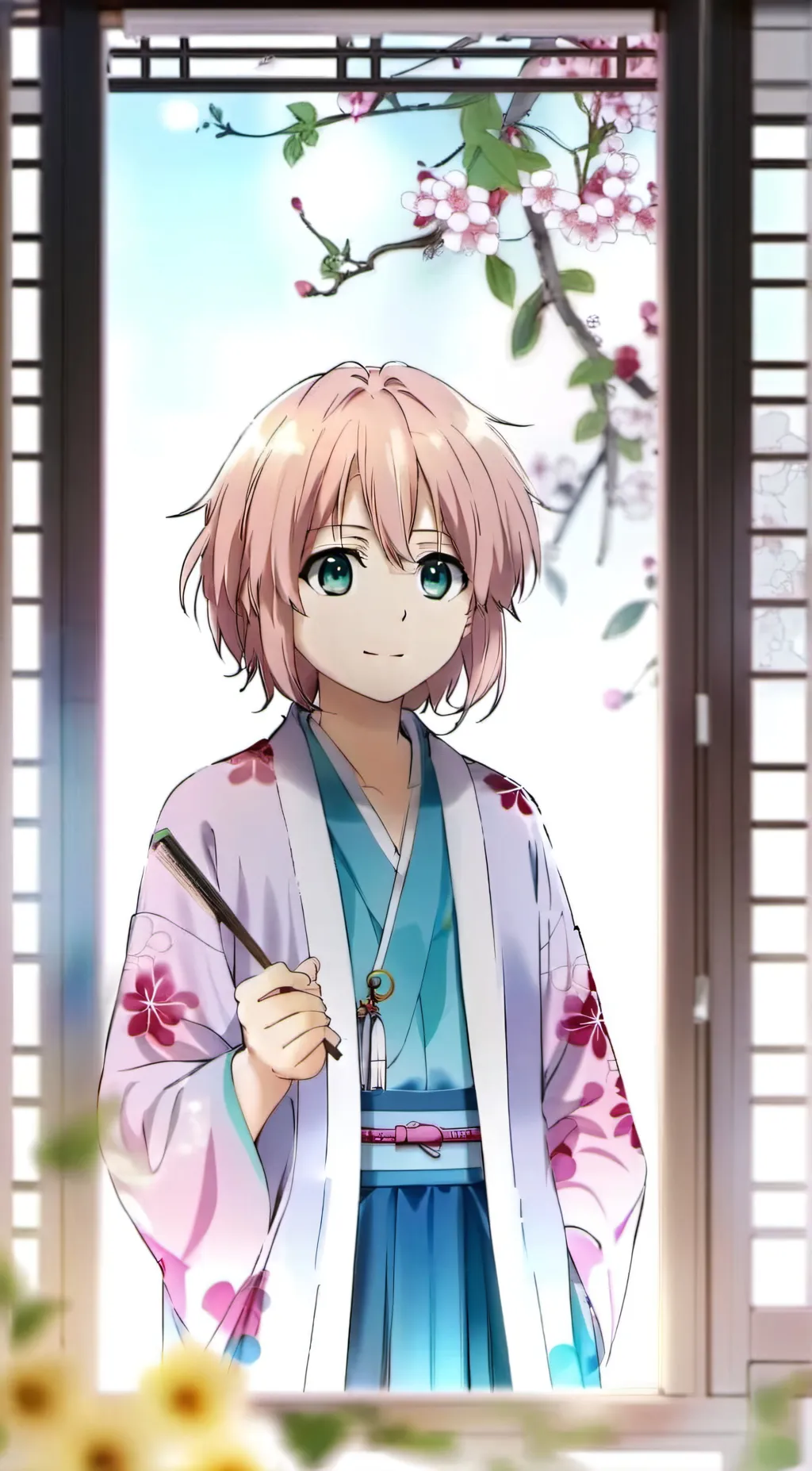 ai character: Ichiro  background