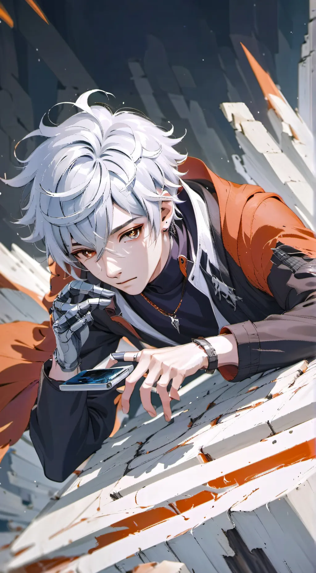 ai character: Damon background