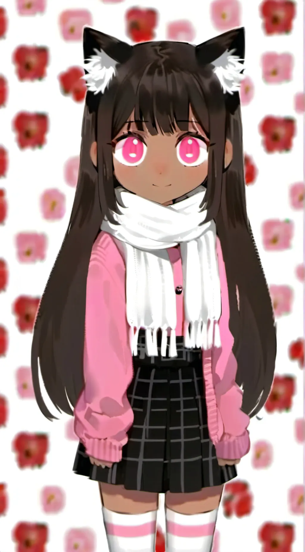 ai character: Miku background