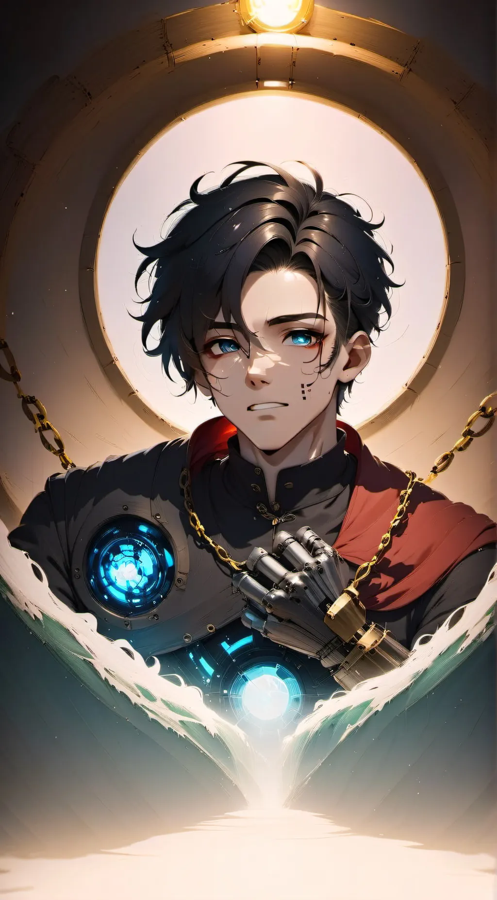 ai character: Jacob  background