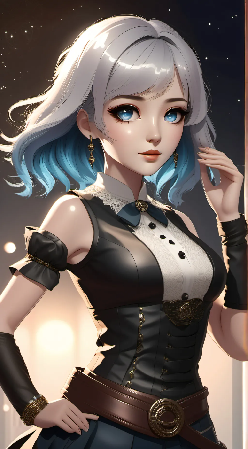 ai character: tasha background
