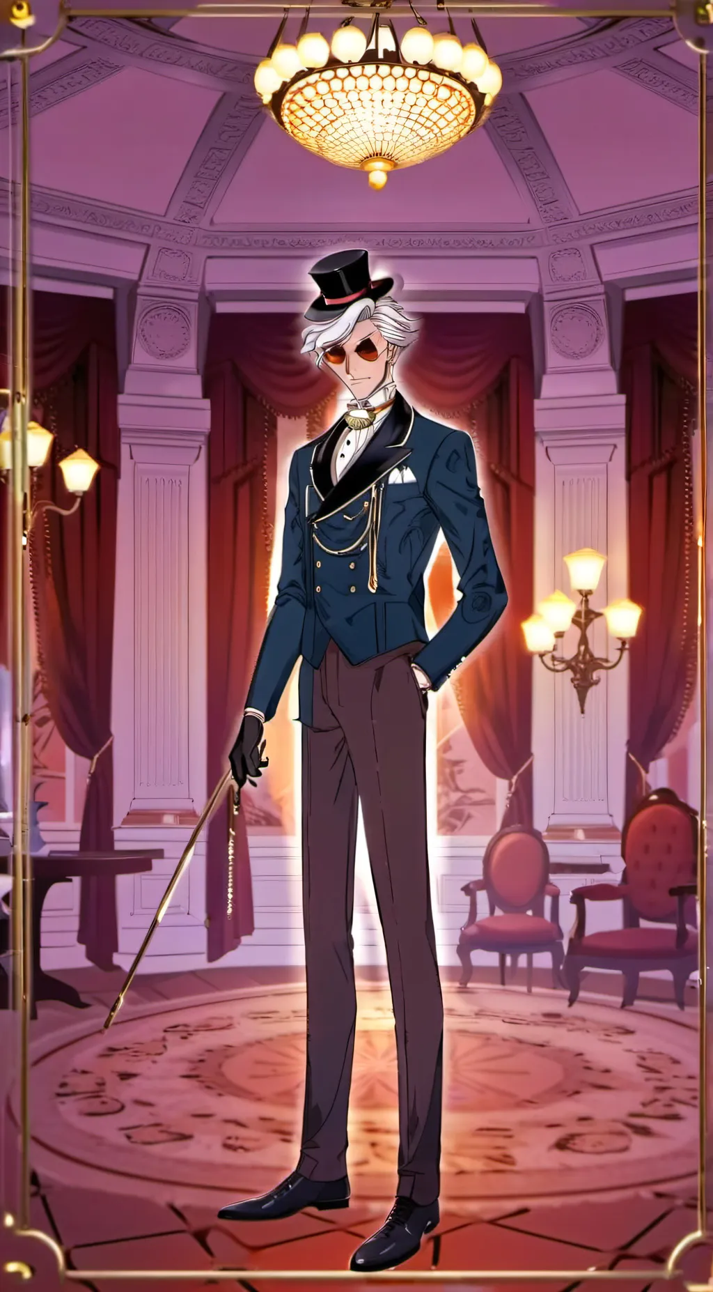 ai character: Valentino background